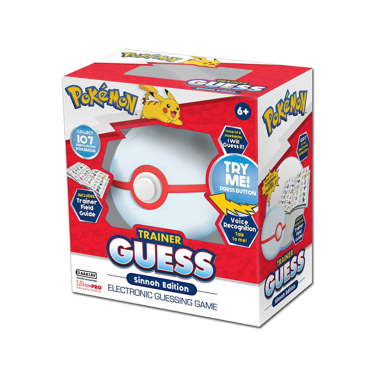 Pokémon Trainer Challenge Guess Sinnoh Toy Challenging Family Board Game