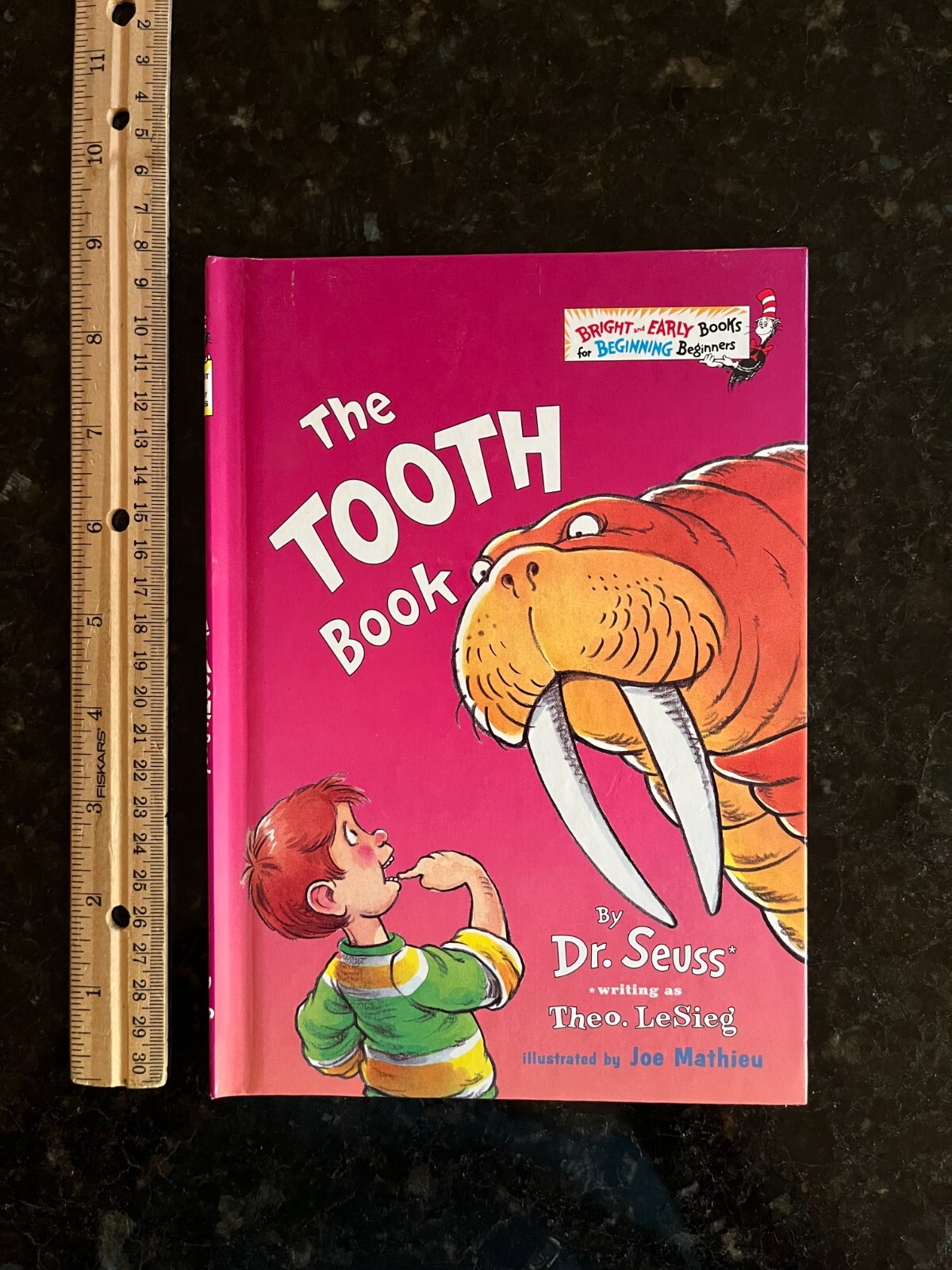 The Tooth Book by Theo LeSieg Dr. Seuss beginner hardcover book 6.25″x 8.75″ #1