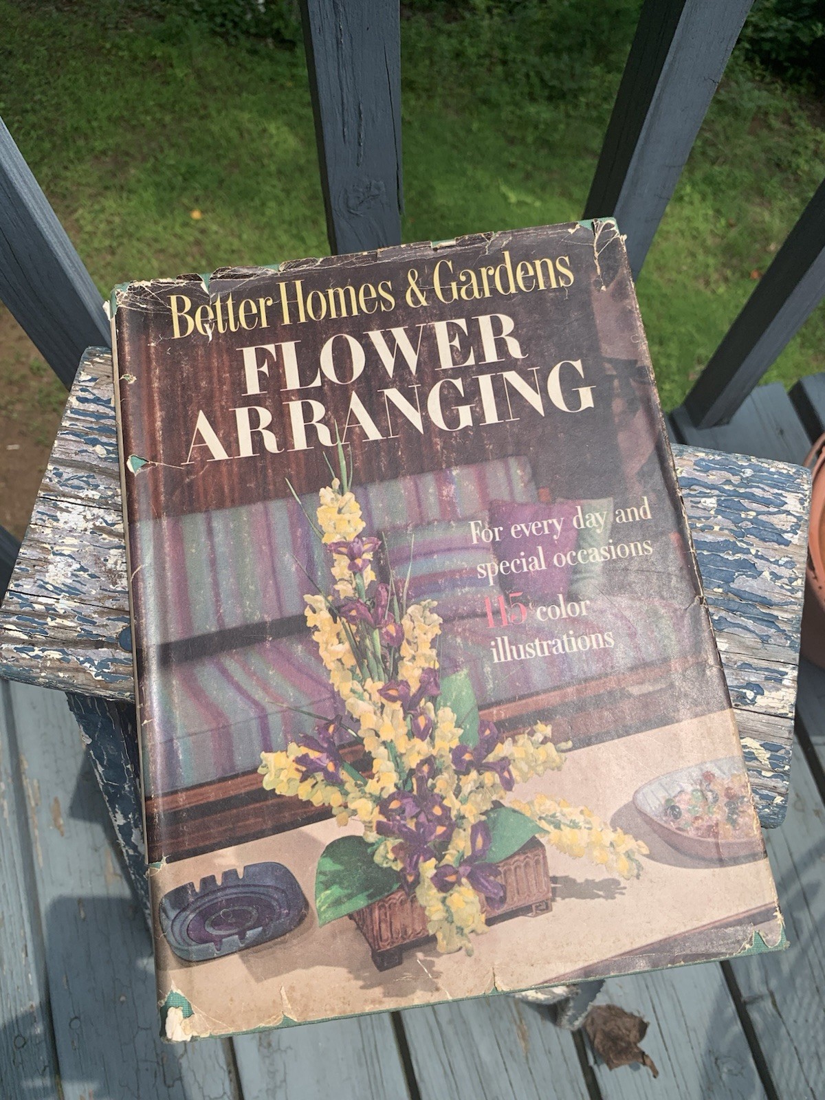 Better Homes & Gardens Flower Arranging Vintage Hardcover Book Floral Design