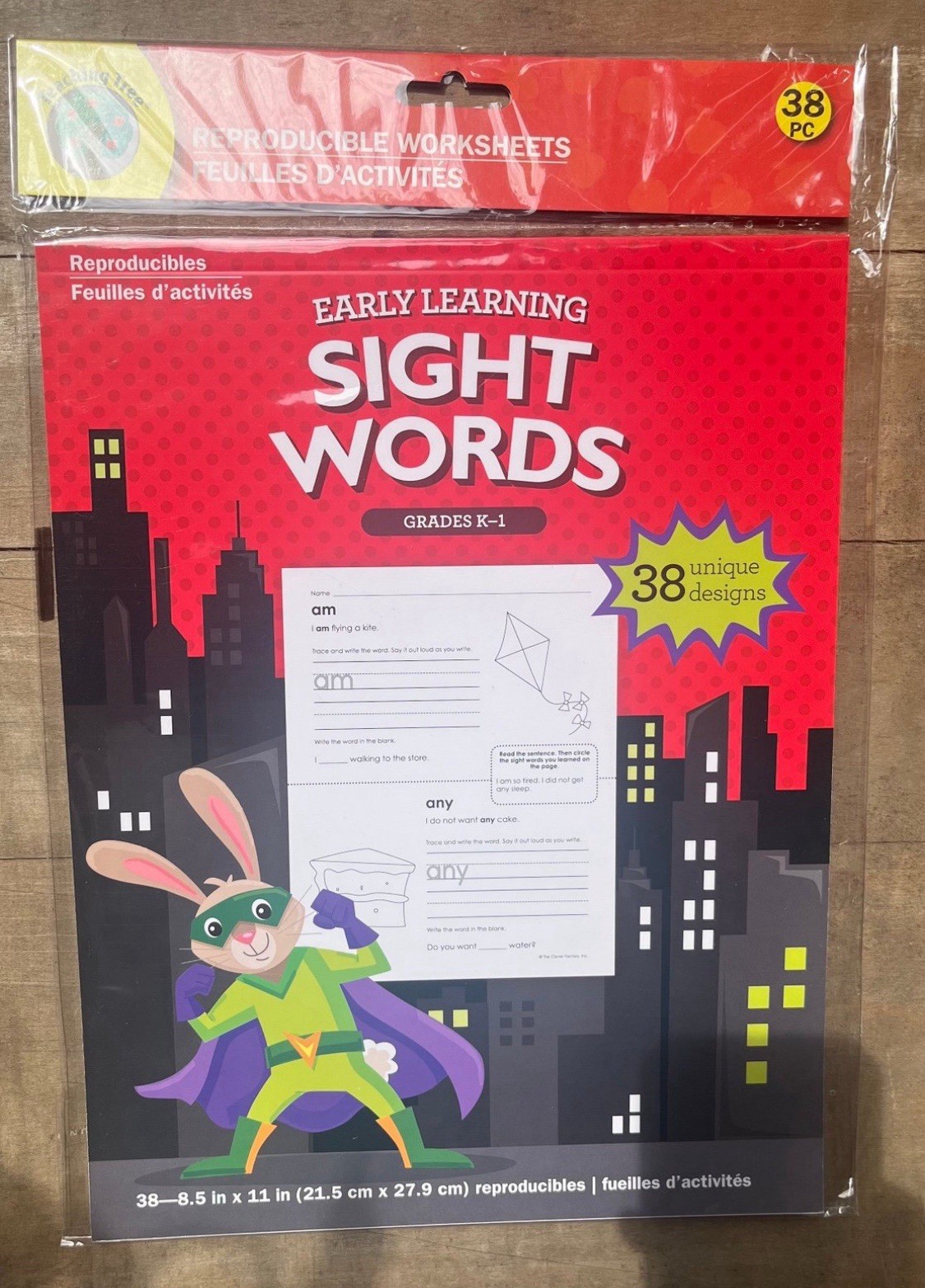 Early Learning Sight Words – Reproducible Educational Workbook – Grades K – 1