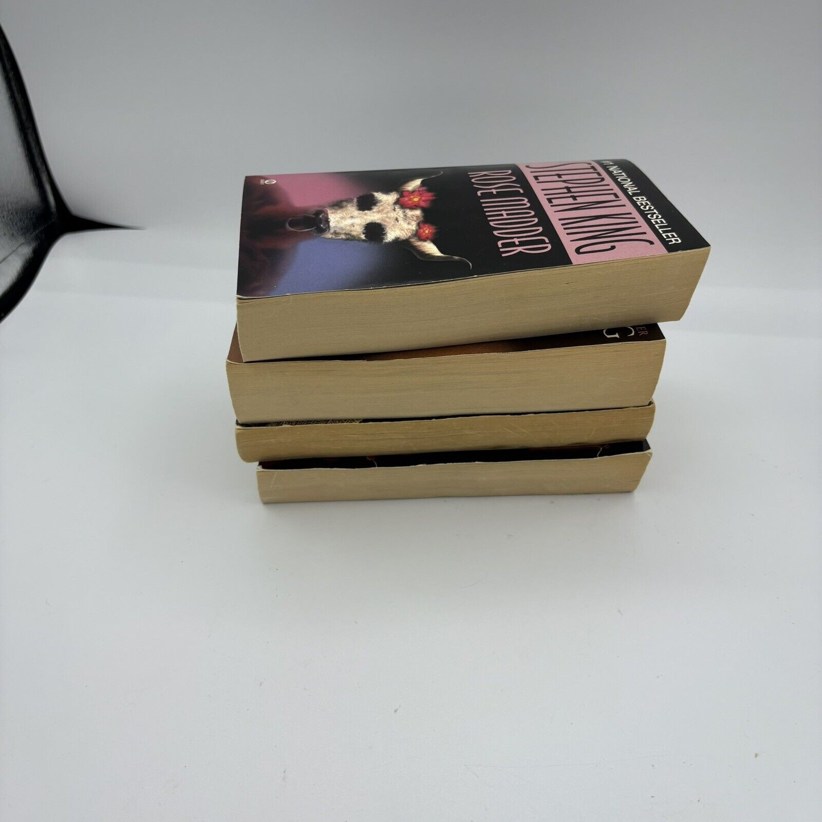 Stephen King Paperback Lot of 4 Horror Rose Madder Night Shift Delores Green E4