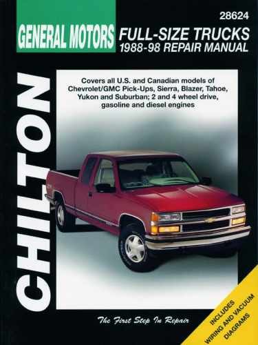 General Motors Full-Size Trucks, – Paperback, by Haynes Chilton – Very Good