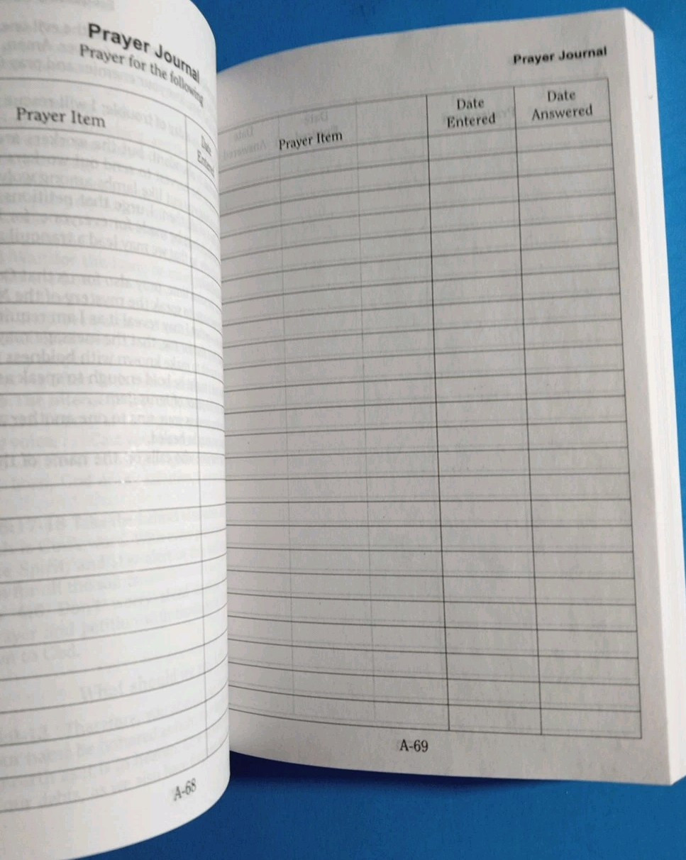 America’s Life Reference Manual New Testament Psalms & Proverbs HCSB Book 6″