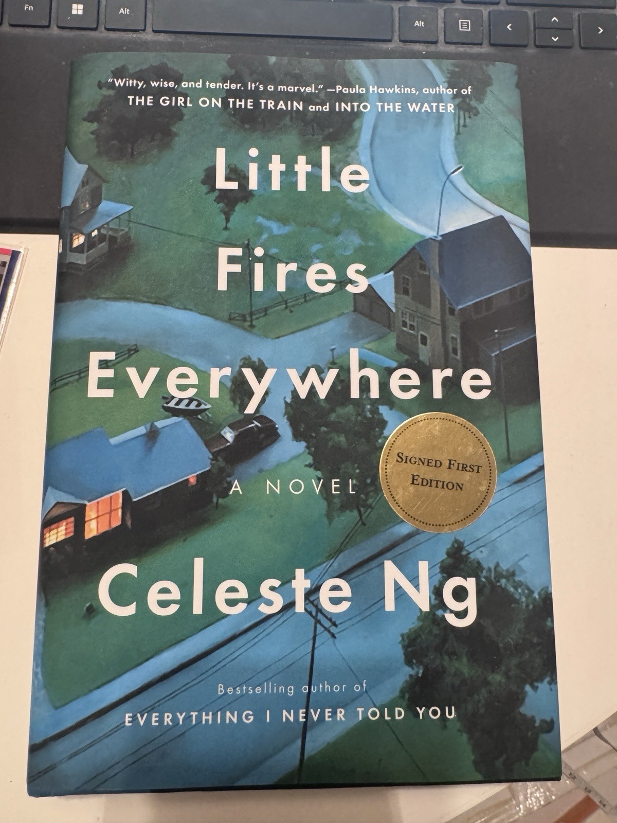 Little Fires Everywhere By Celest Ng Signed True First Edition Hardcover Hulu