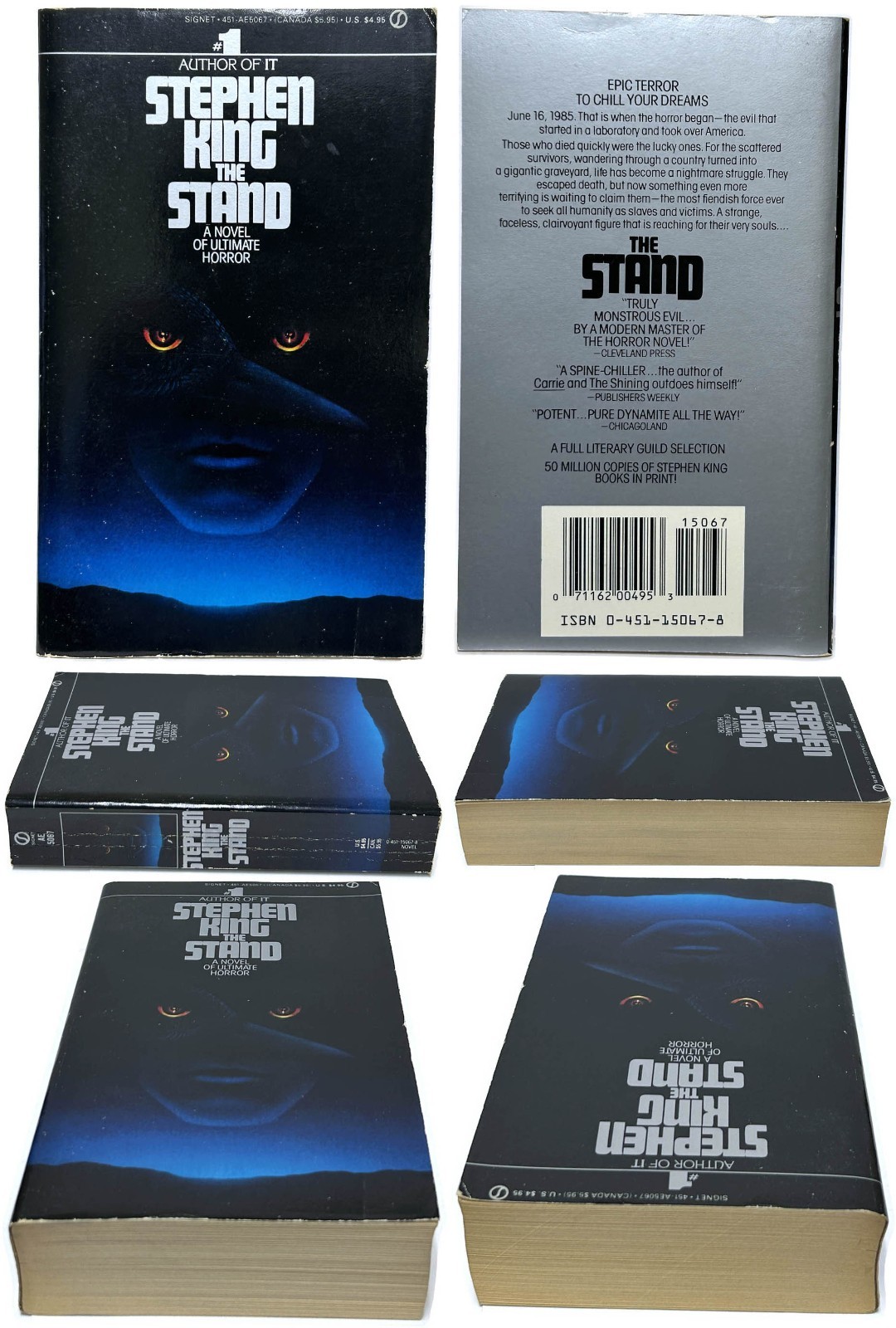 STEPHEN KING Vintage Box Set THE STAND, DIFFERENT SEASONS, SKELETON CREW mm