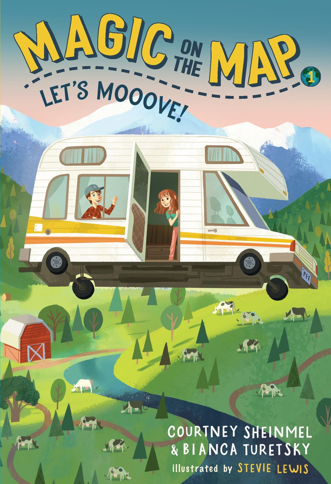 Magic on the Map #1: Let’s Mooove! – paperback Sheinmel, Courtney|Turetsky, …