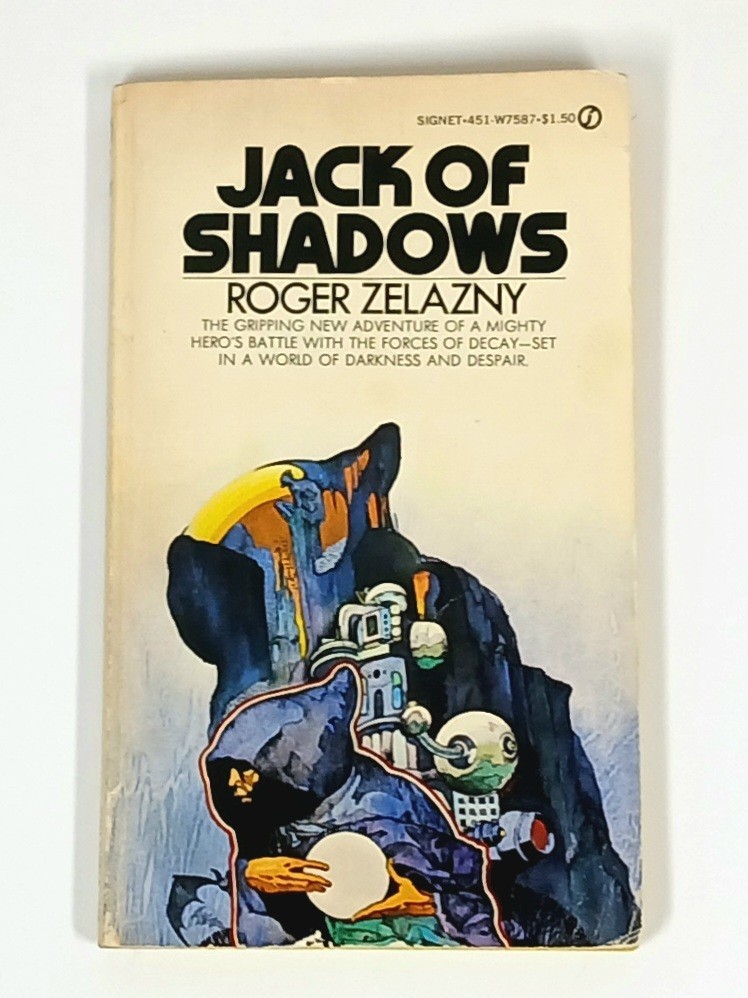 ROGER ZELAZNY JACK OF SHADOWS PAPERBACK BOOK VINTAGE SIGNET NEW AMERICAN LIBRARY