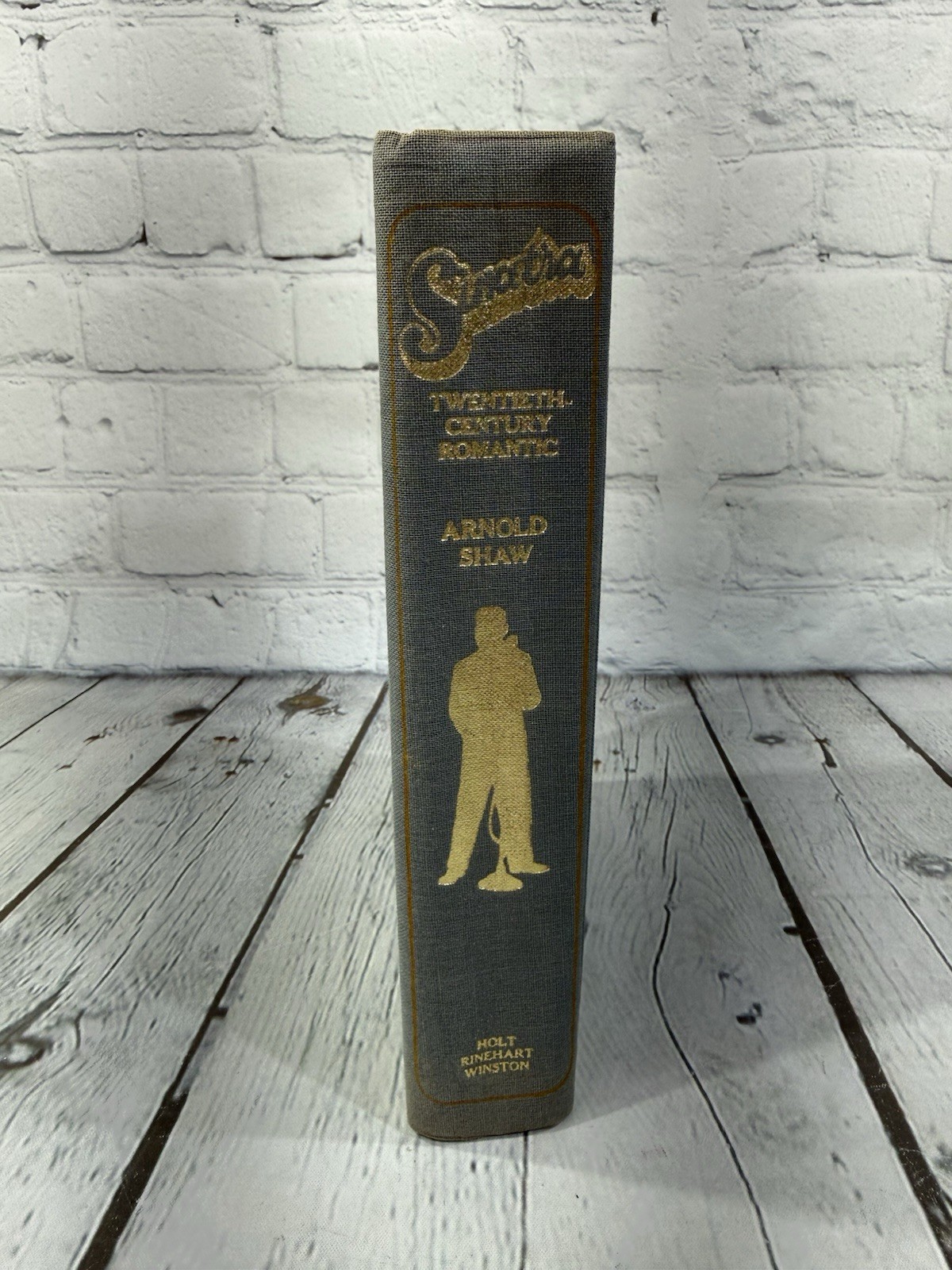 Frank SINATRA Twentieth Century Romantic By Arnold Shaw 1968 1st Edition HCDJ