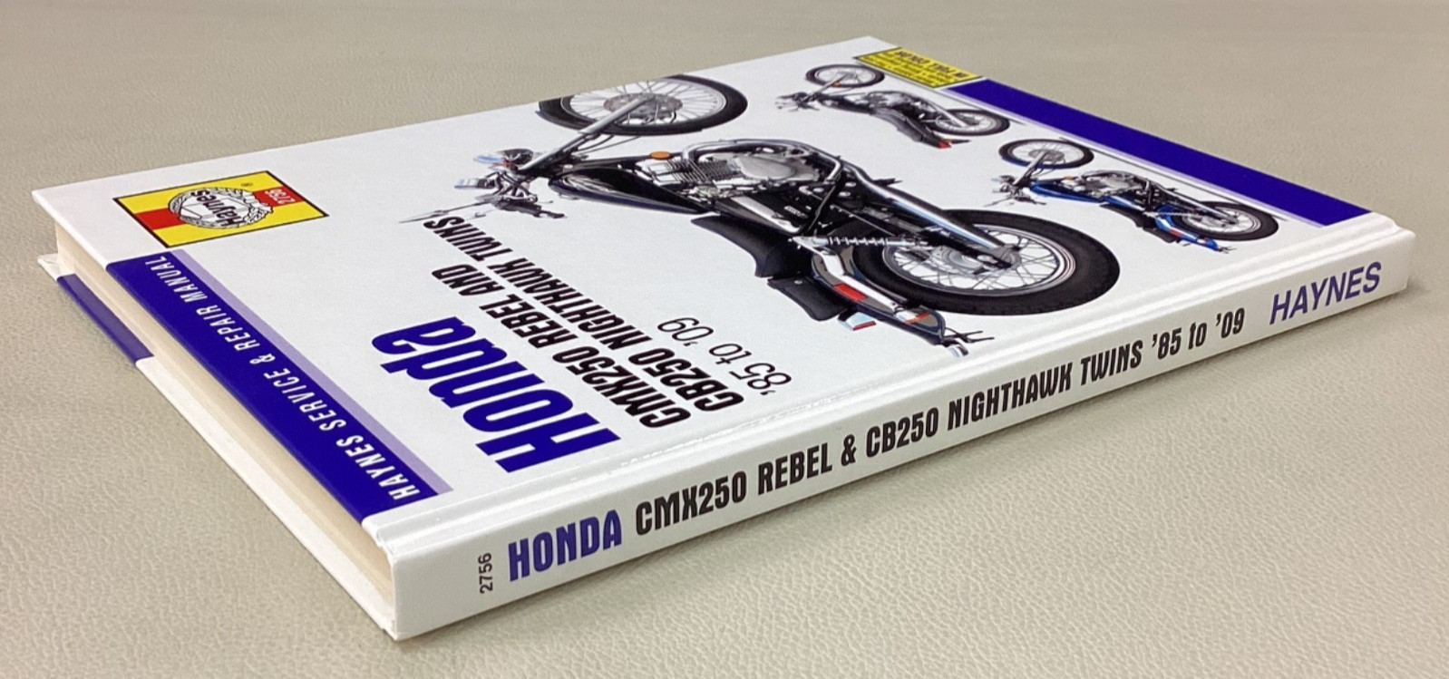 HONDA CMX250 REBEL & CB250 NIGHTHAWK TWINS ’85-’09 Repair Manual – VERY GOOD