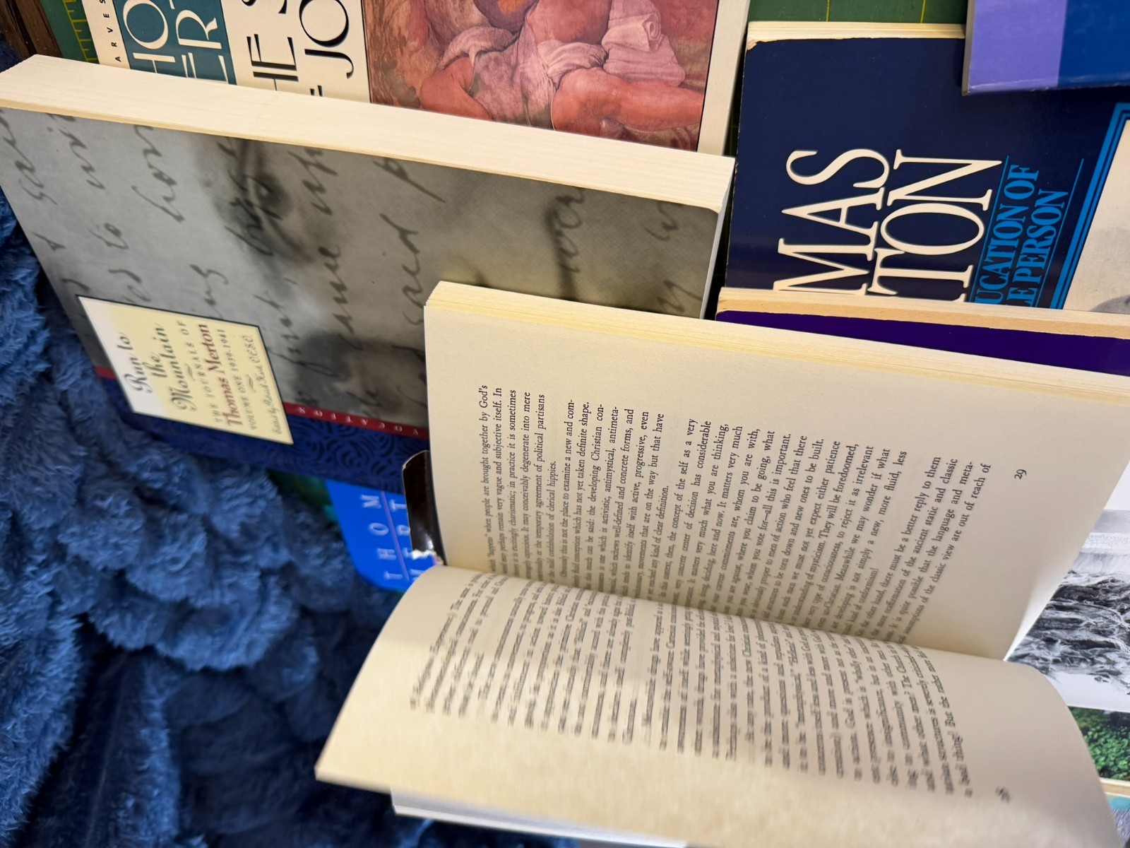 Books by and about Thomas Merton Lot of 16 Vintage Monk Monastic Zen Catholic