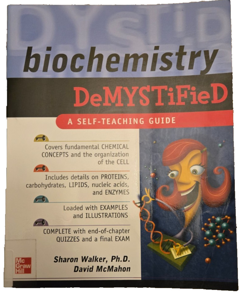 Biochemistry Demystified – Paperback By Walker, Sharon – VERY GOOD