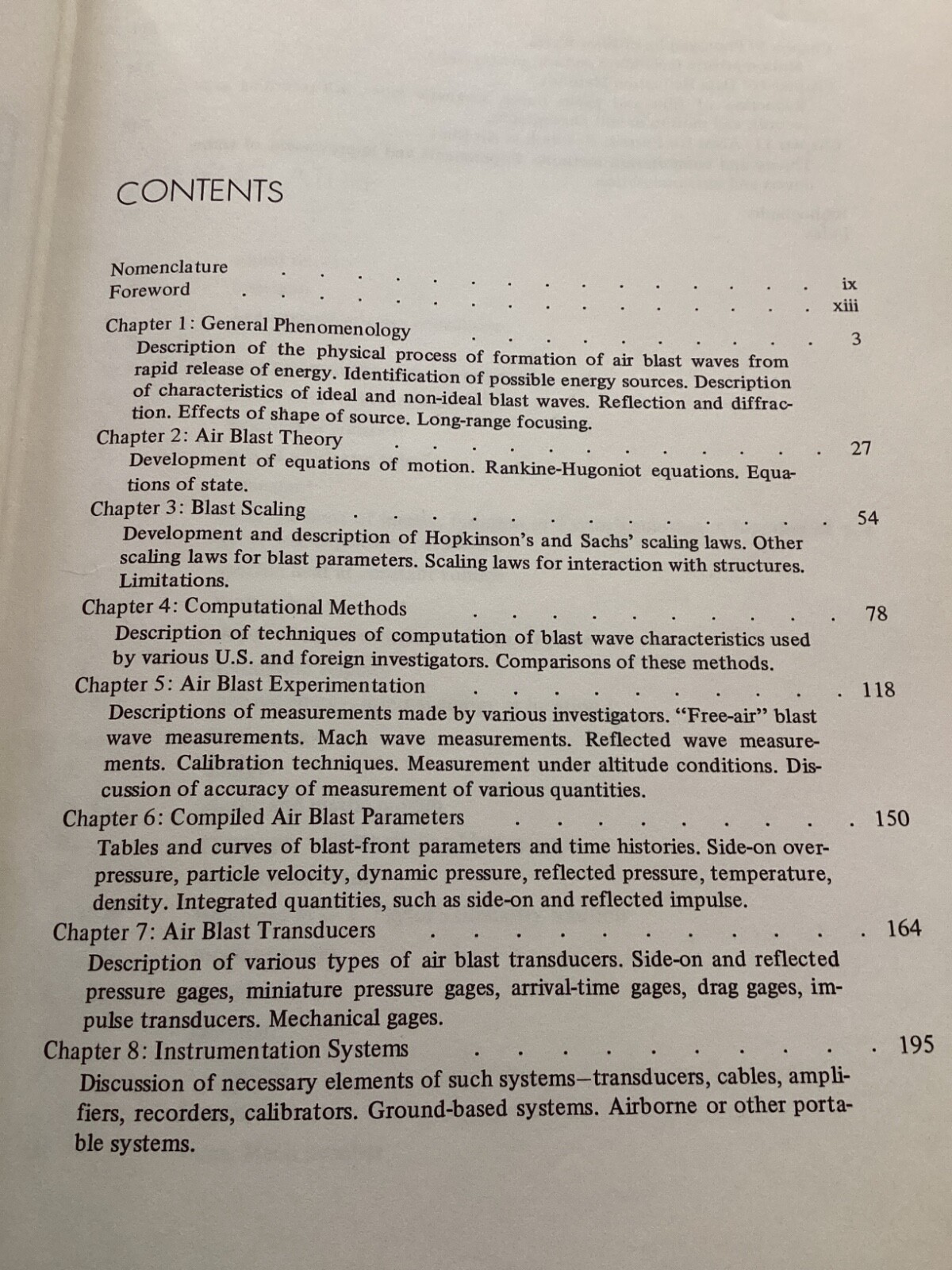 Explosions in Air by Wilfred E. Baker with Supplemental Figures For 6.1 6.2 6.3
