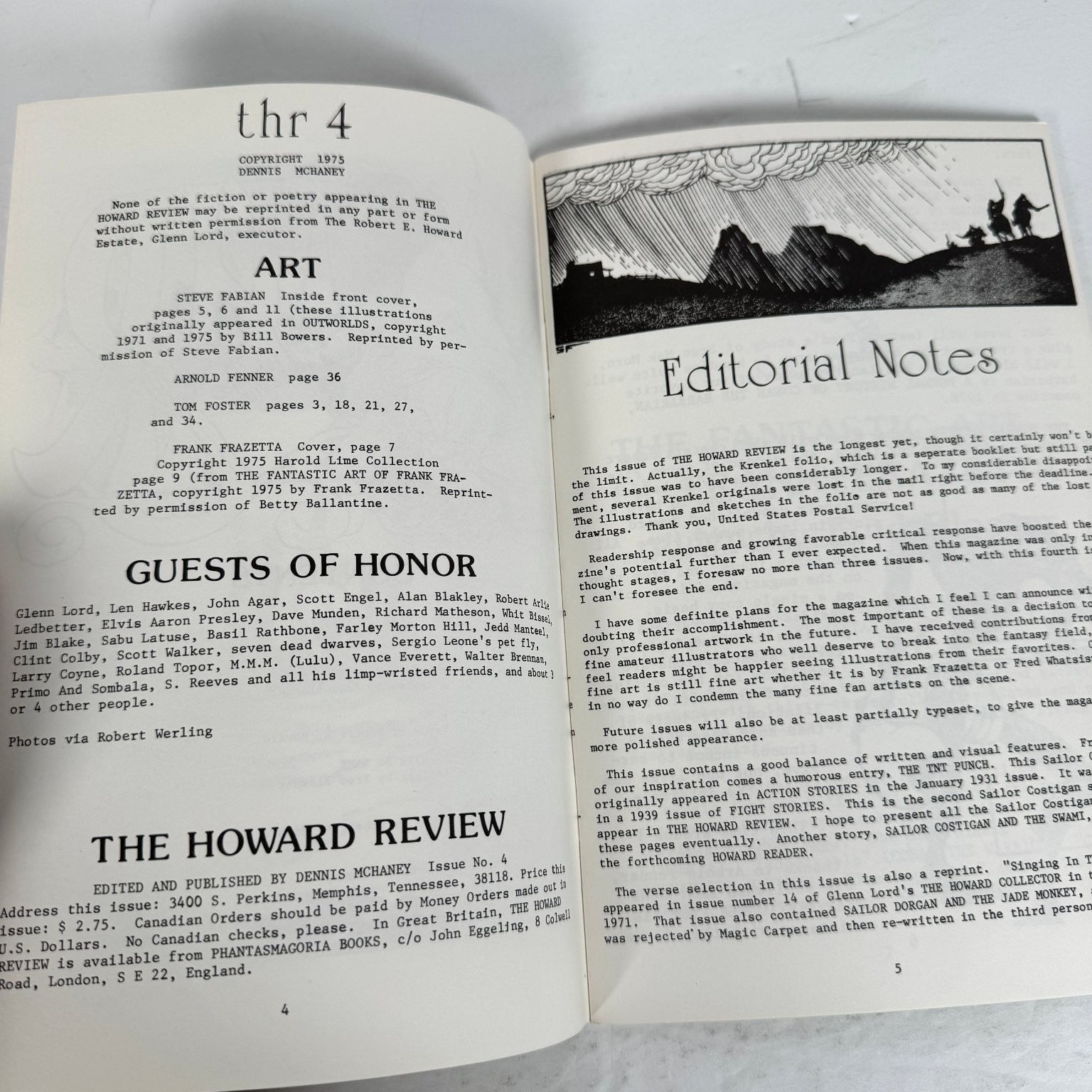 Robert E Howard 1975 Chapbooks Lot Rhymes of Death Grey God McHaney