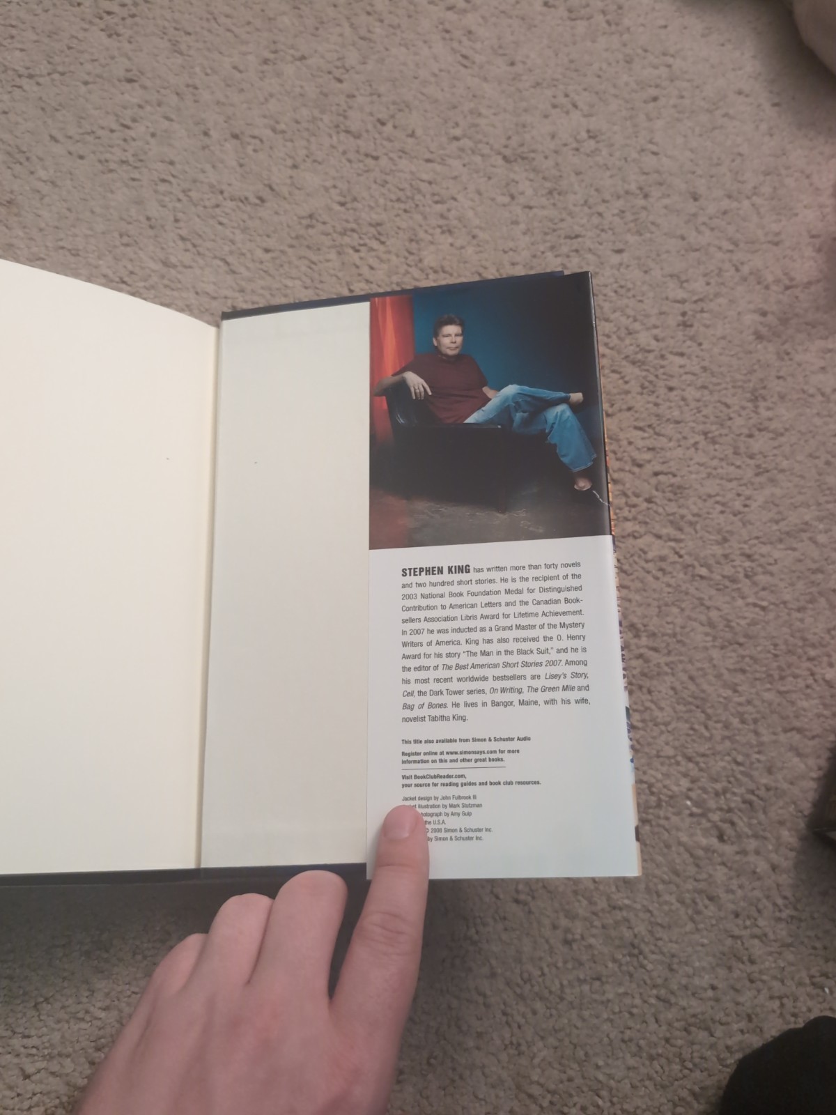 Stephen King Rose Madder And Duma Key Hard Cover. Very Good Condition