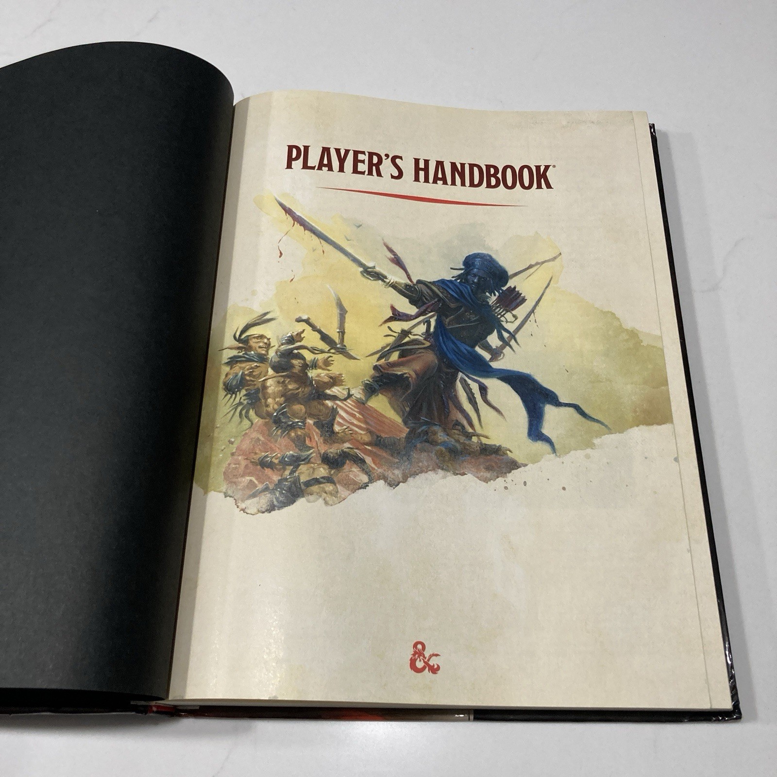 Dungeons and Dragons Player’s Handbook 5th Edition Hardcover D&D Fair/Acceptable
