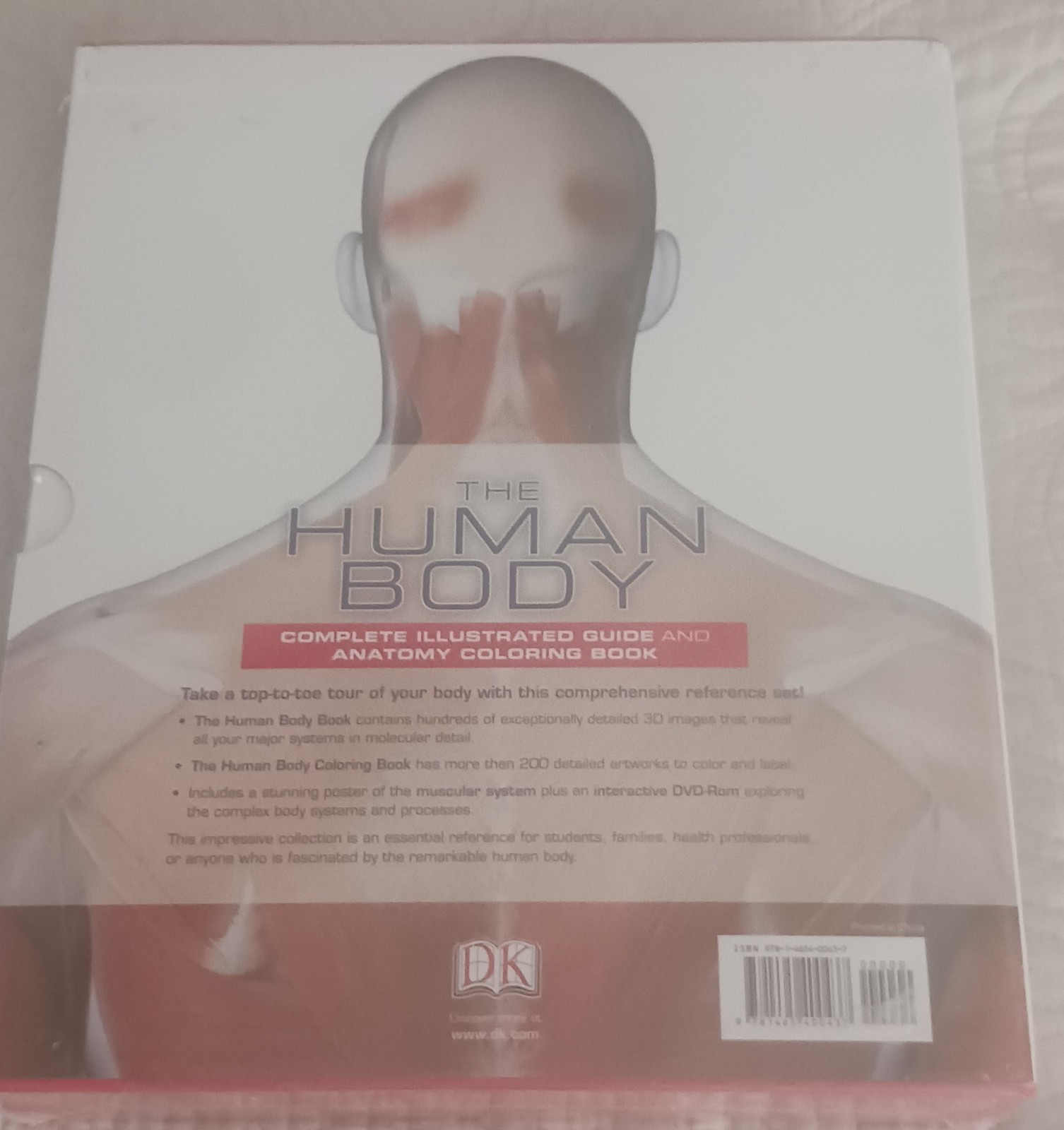 The Human Body -Complete Illustrated Guide & Anatomy Coloring Book from DK