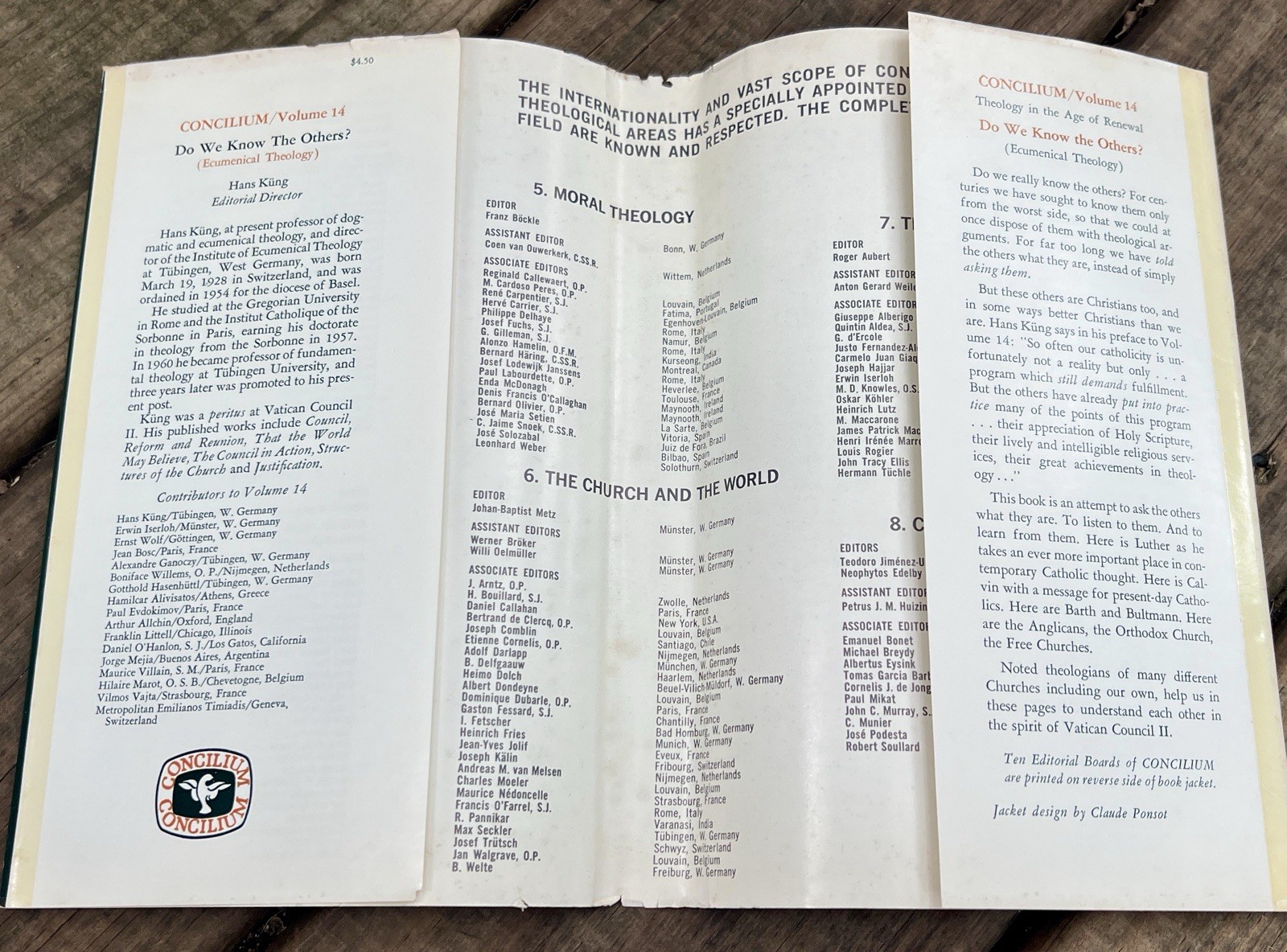 Do We Know Others? 1966 Ecumenical Theology CONCILIUM Vol. 14 Paulist Press HC