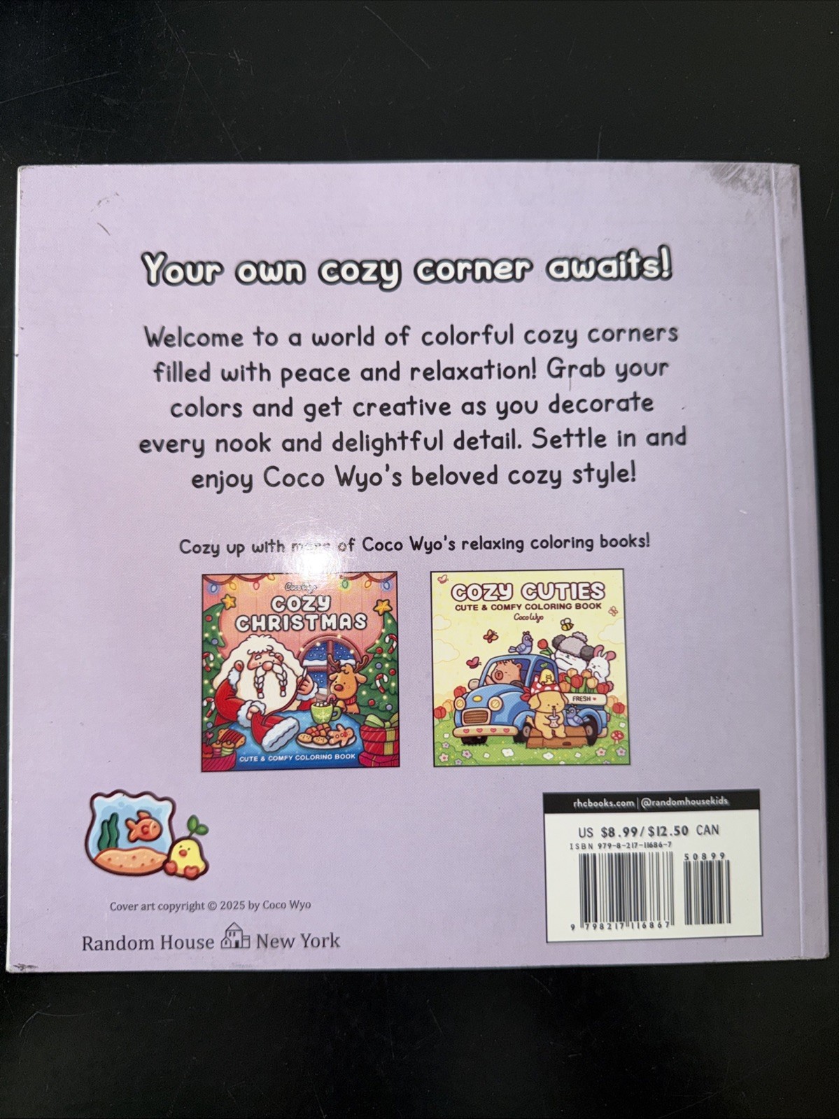 Coco Wyo Cozy Corner (Paperback) Cozy Spaces Coloring