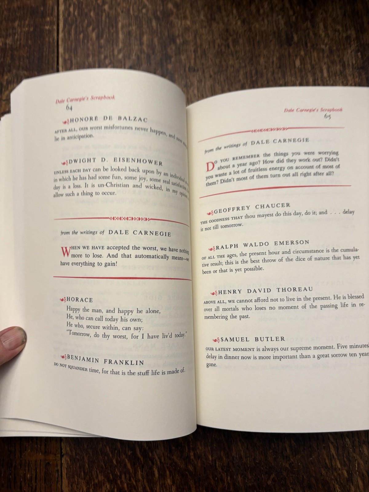 Dale Carnegie’s Scrapbook , Hardcover by Dale Carnegie: VeryGood