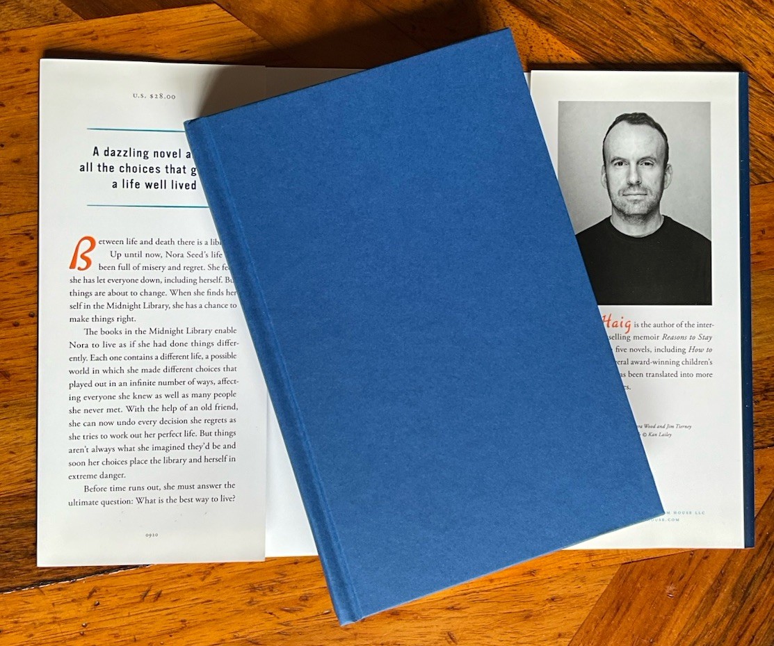 Matt Haig- The Midnight Library -Signed & Dated HC 29th Print 2020