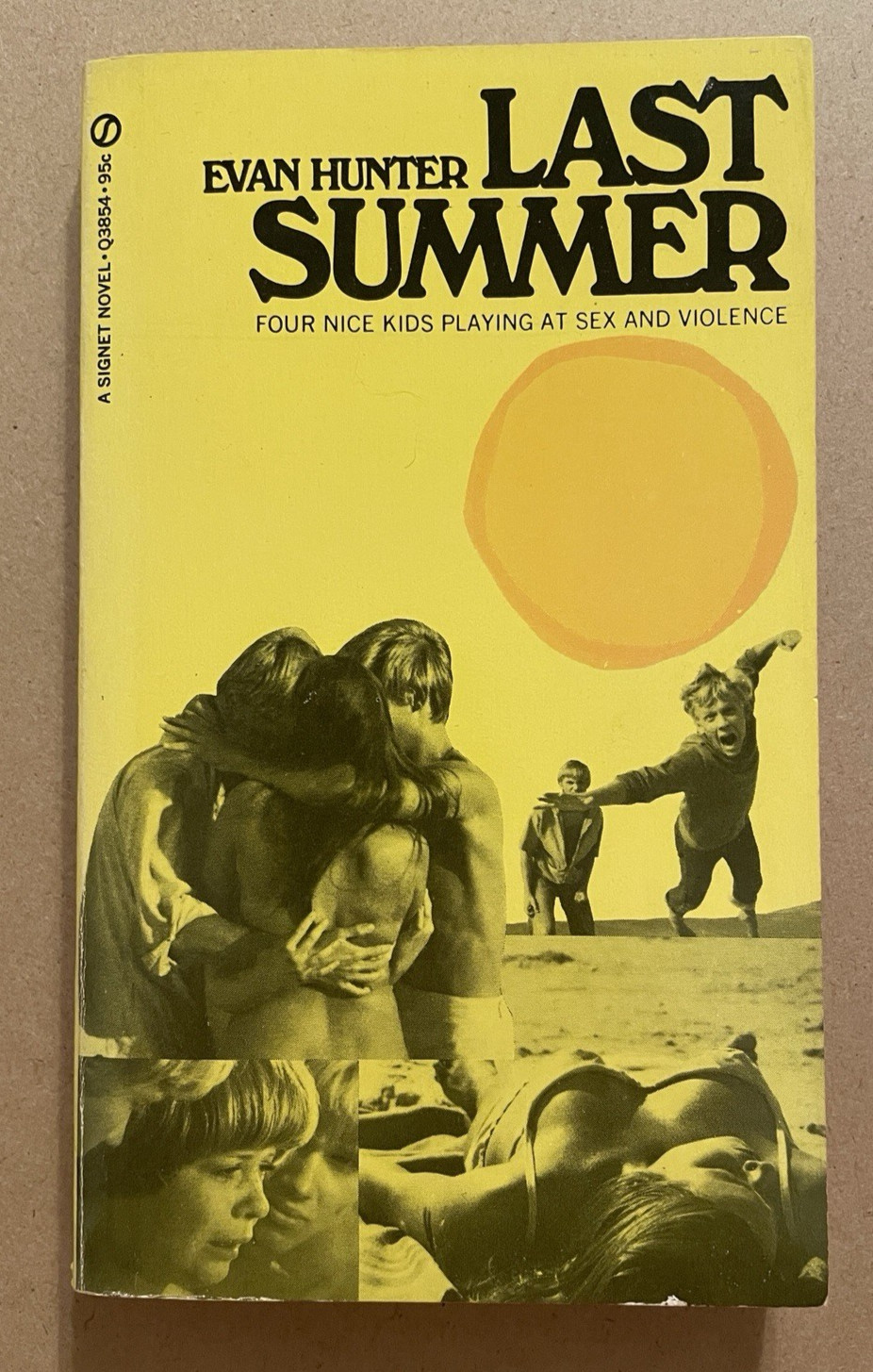 1969 Last Summer Evan Hunter Sex & Violence Novel Signet New American Library