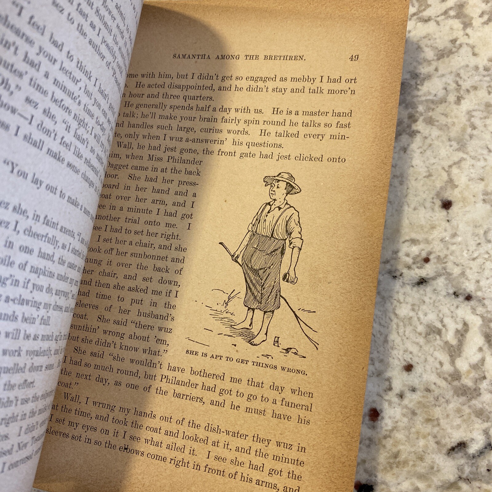 Samantha Among the Brethren Marietta Holley Josiah Allen’s Wife SOFT COVER 1897