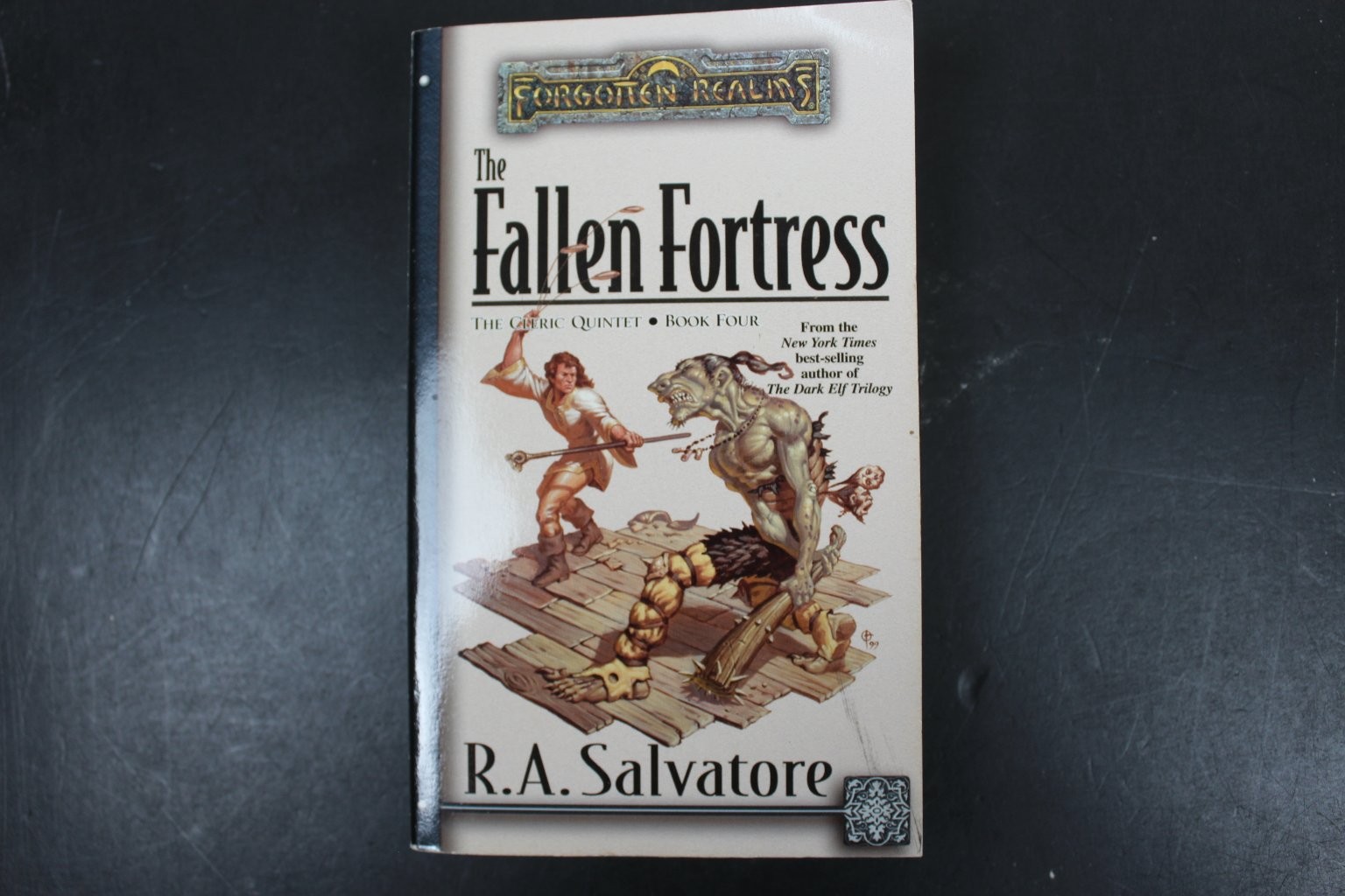 The Fallen Fortress R.A. Salvatore 2000 Wizards of the Coast Forgotten Realms PB