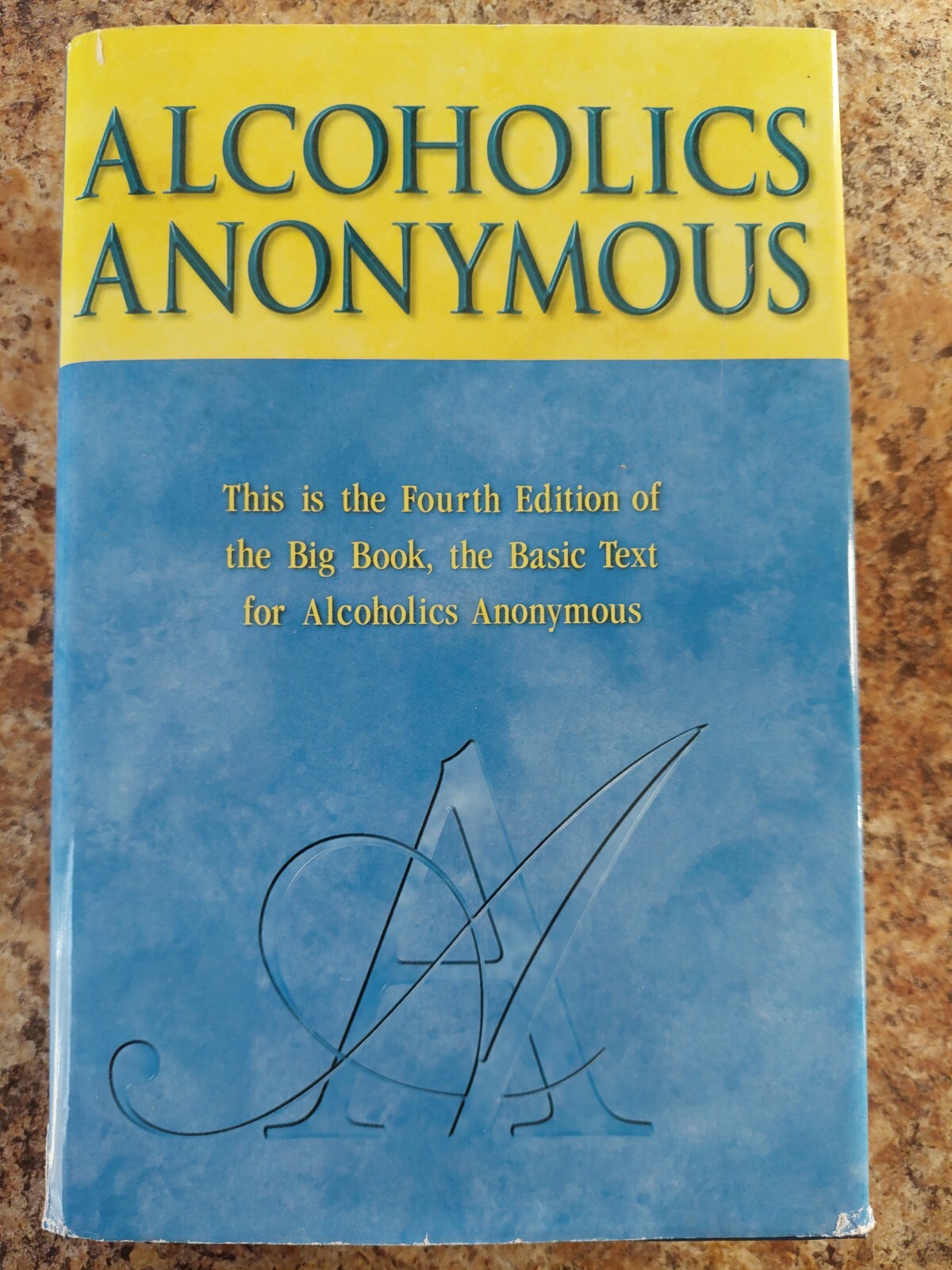 Alcoholics Anonymous 4th Edition 38th Printing 2017 HC / DJ