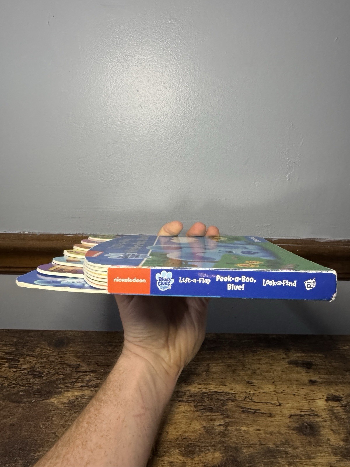 Nickelodeon Blue’s Clues & You: Peek-A-Boo, Blue! – (Look and Find) (Board Book)