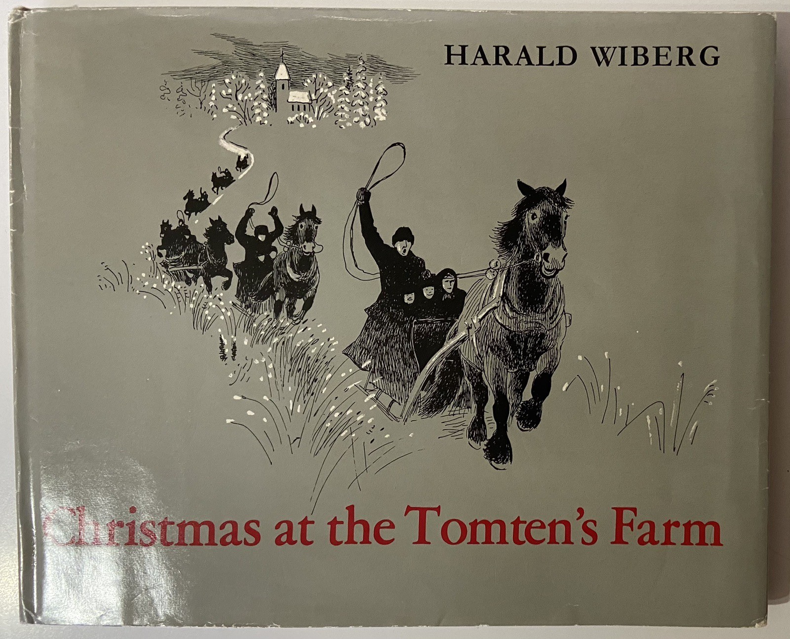 Christmas at the Tomten’s Farm by Harald Wiberg (1968 1st Hardcover)