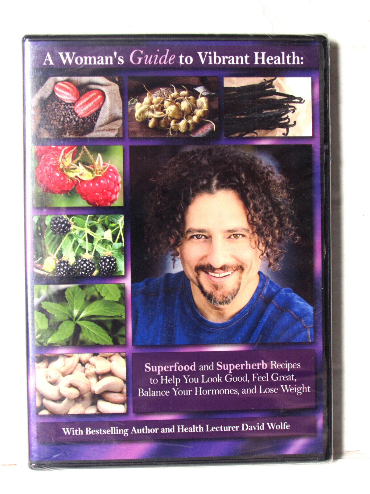 A Woman’s Guide to Vibrant Health NEW Weight loss Disease David Wolfe DVD + FREE
