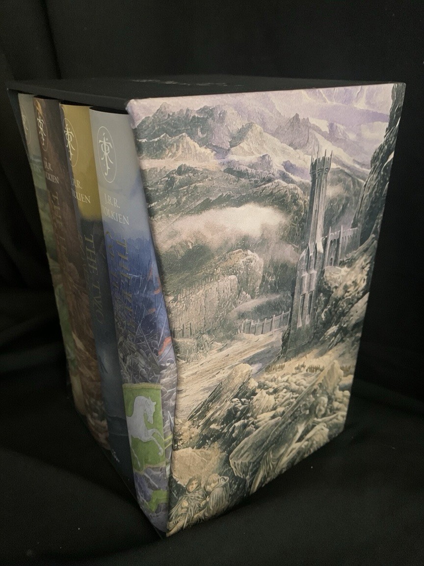 NEW CLEAN FRESH SEALED! Hobbit & Lord of the Rings JRR TOLKIEN Box Set Hardcover