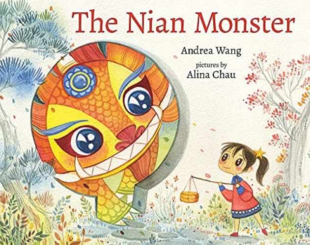 The Nian Monster – Hardcover, by Wang Andrea – Very Good b