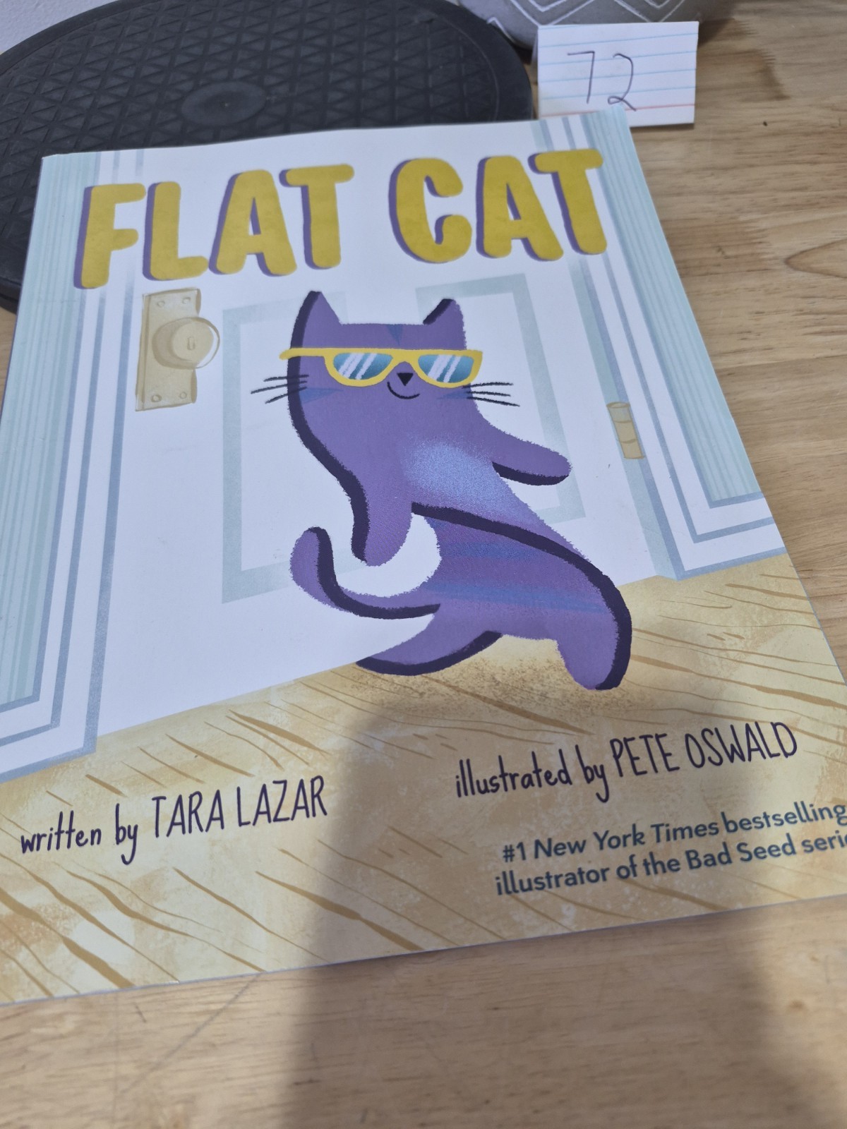 Flat Cat – By: Tara Lazar & Illustrated By: Pete Oswald 2024 Paperback