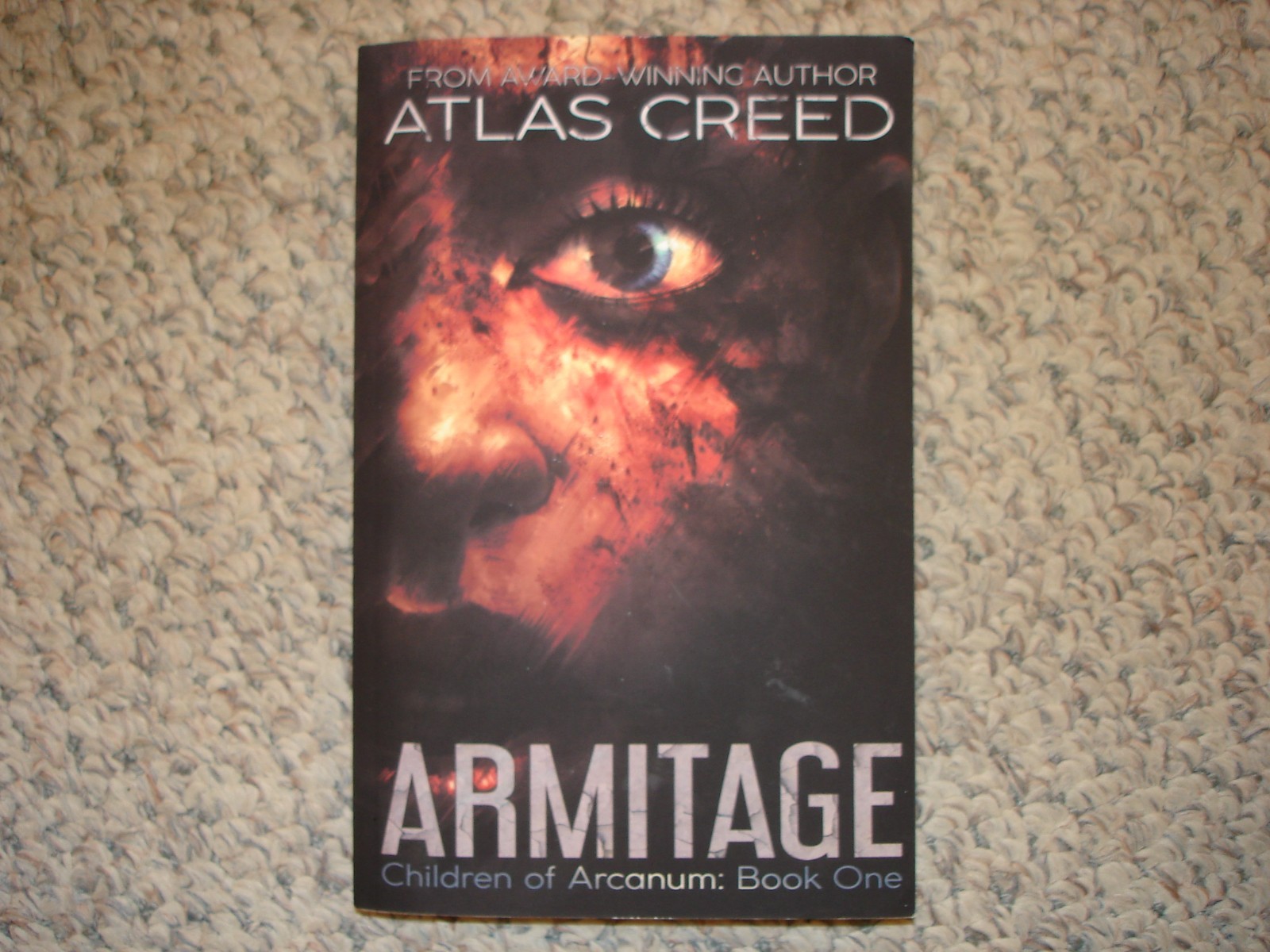 Armitage Atlas Creed Signed trade paperback 2024 unread