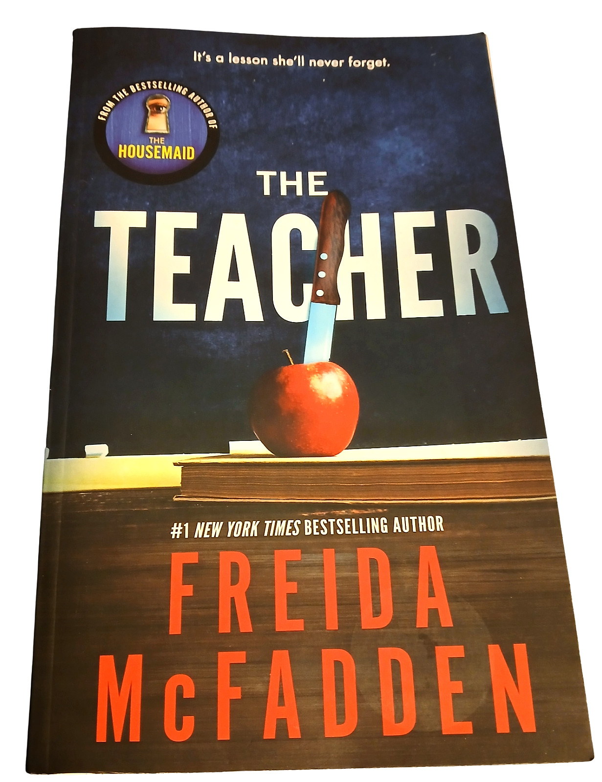 The Teacher by Freida McFadden Bestselling Author (2024, Trade Paperback) Book