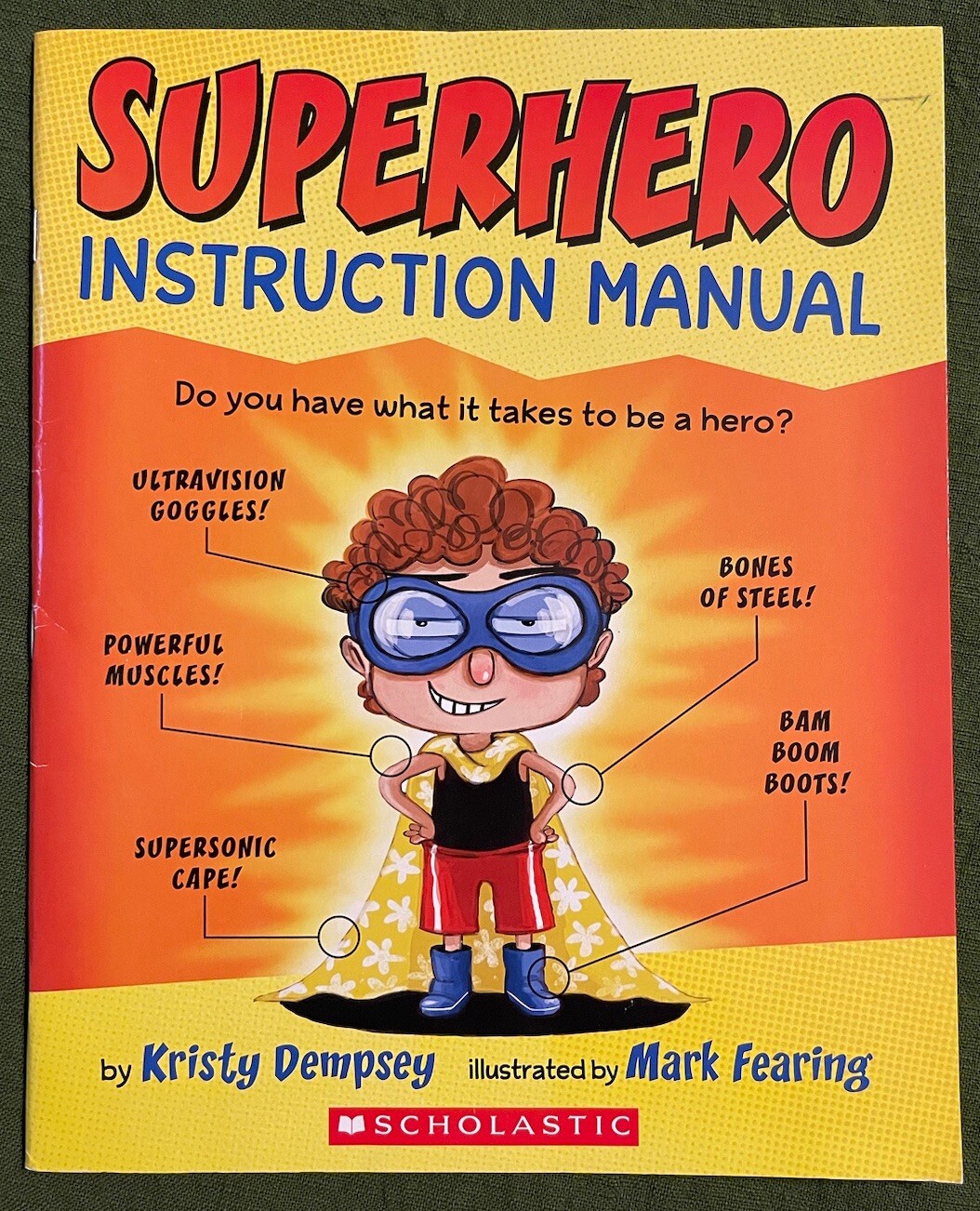 2017 – Superhero Instruction Manual – Dempsey, Kristy – Paperback