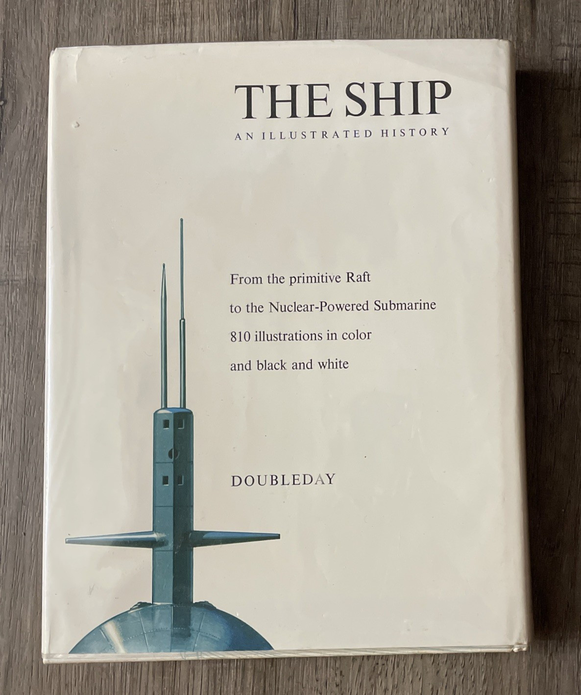 The Ship Bjorn Landstrom 1961 First Edition Illustrated History Doubleday 1st Ed