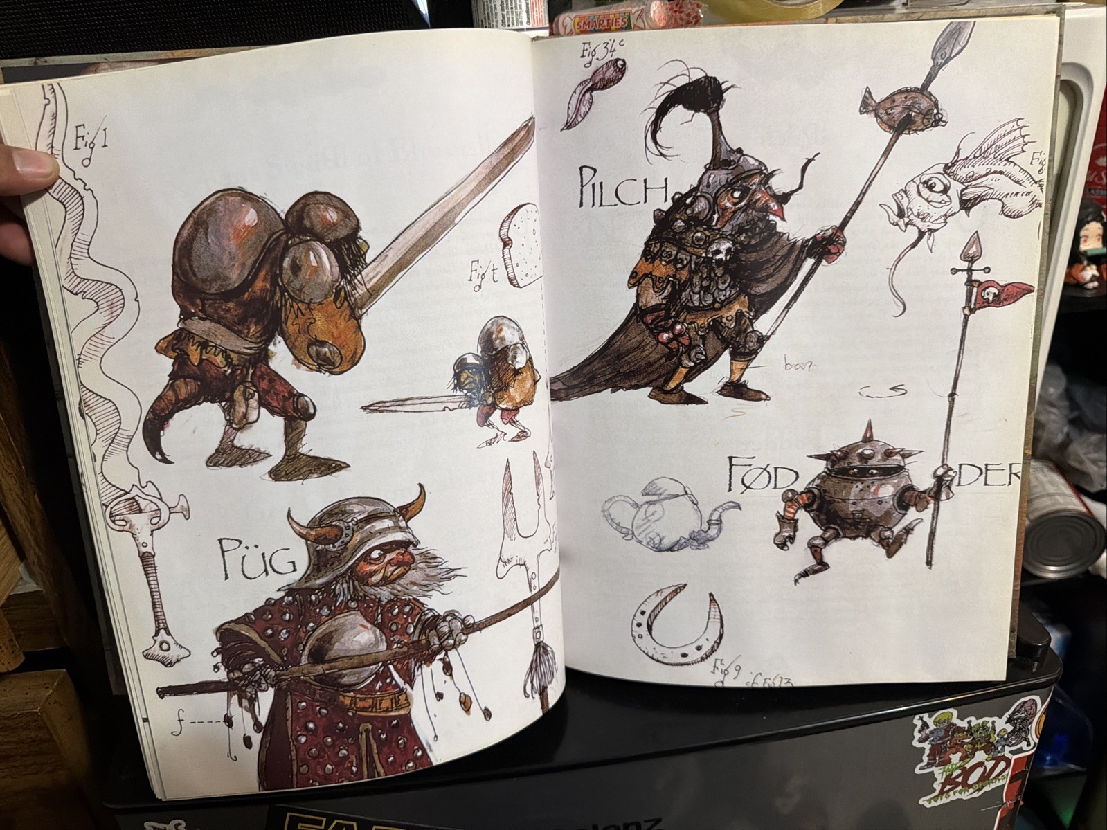 Goblin Companion Field Guide to Goblins Fantasy Book Brian Froud & Terry Jones