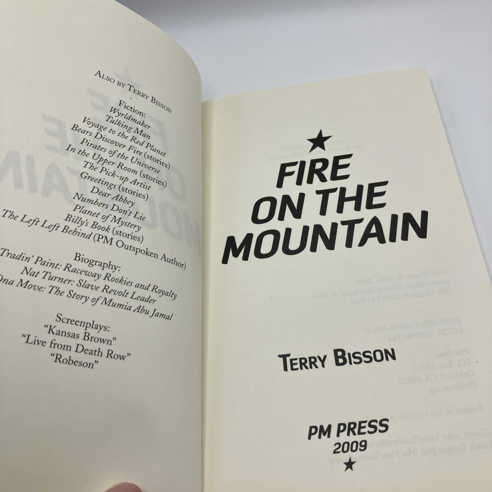 Fire on the Mountain – Terry Bisson, PM Press Presents
