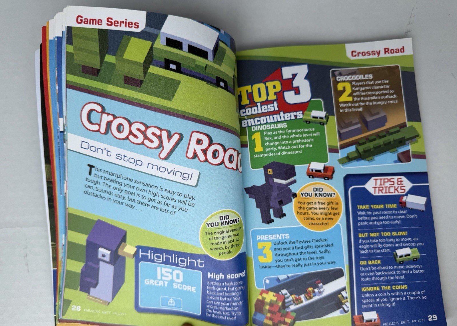 Scholastic Game On! Ready, Set, Play! Paperback Ages 9-12