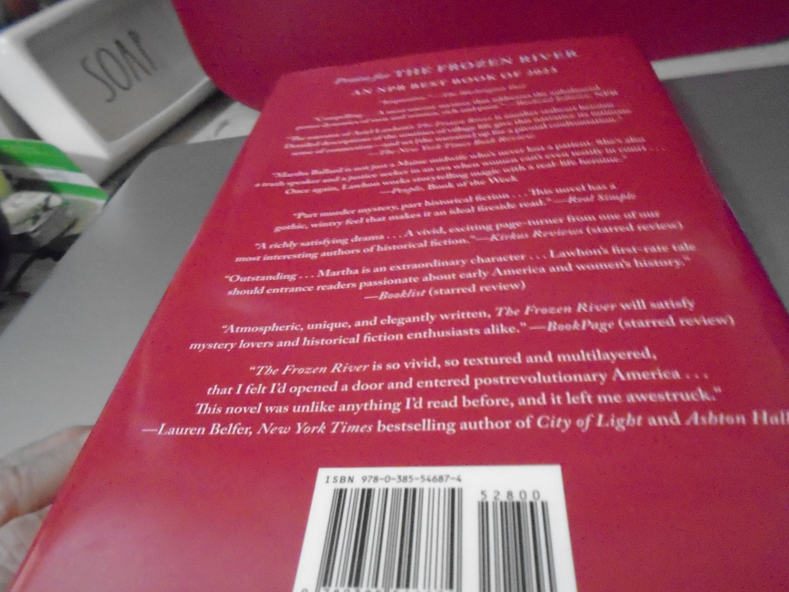 “The Frozen River” Ariel Lawhon Hardbook, great condition, jacket.
