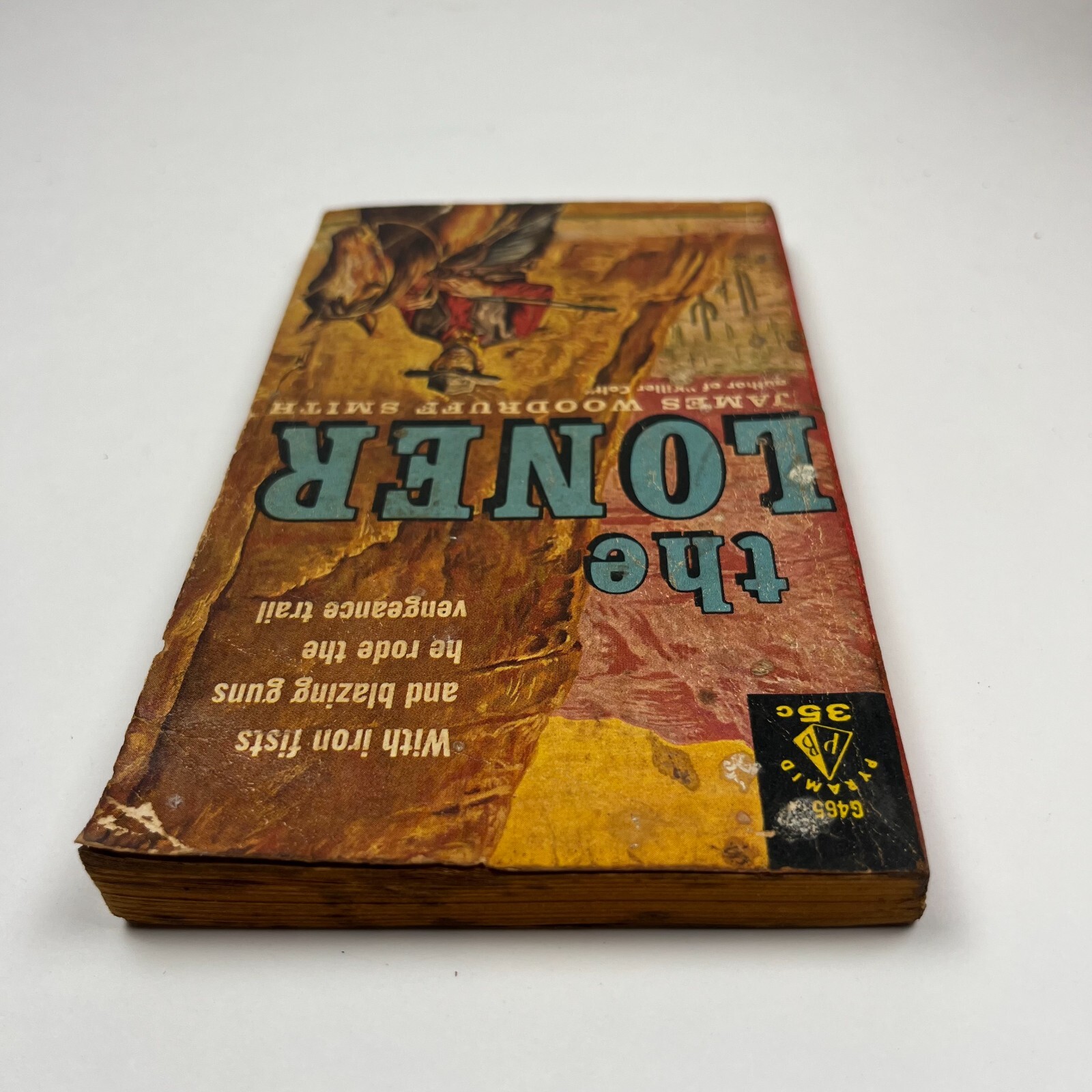 James Woodruff Smith – The Loner (Pyramid, 1959) PB Paperback Western