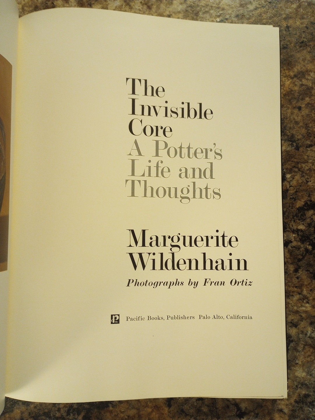 The Invisible Core: A Potter’s Life and Thoughts by Marguerite Wildenhain