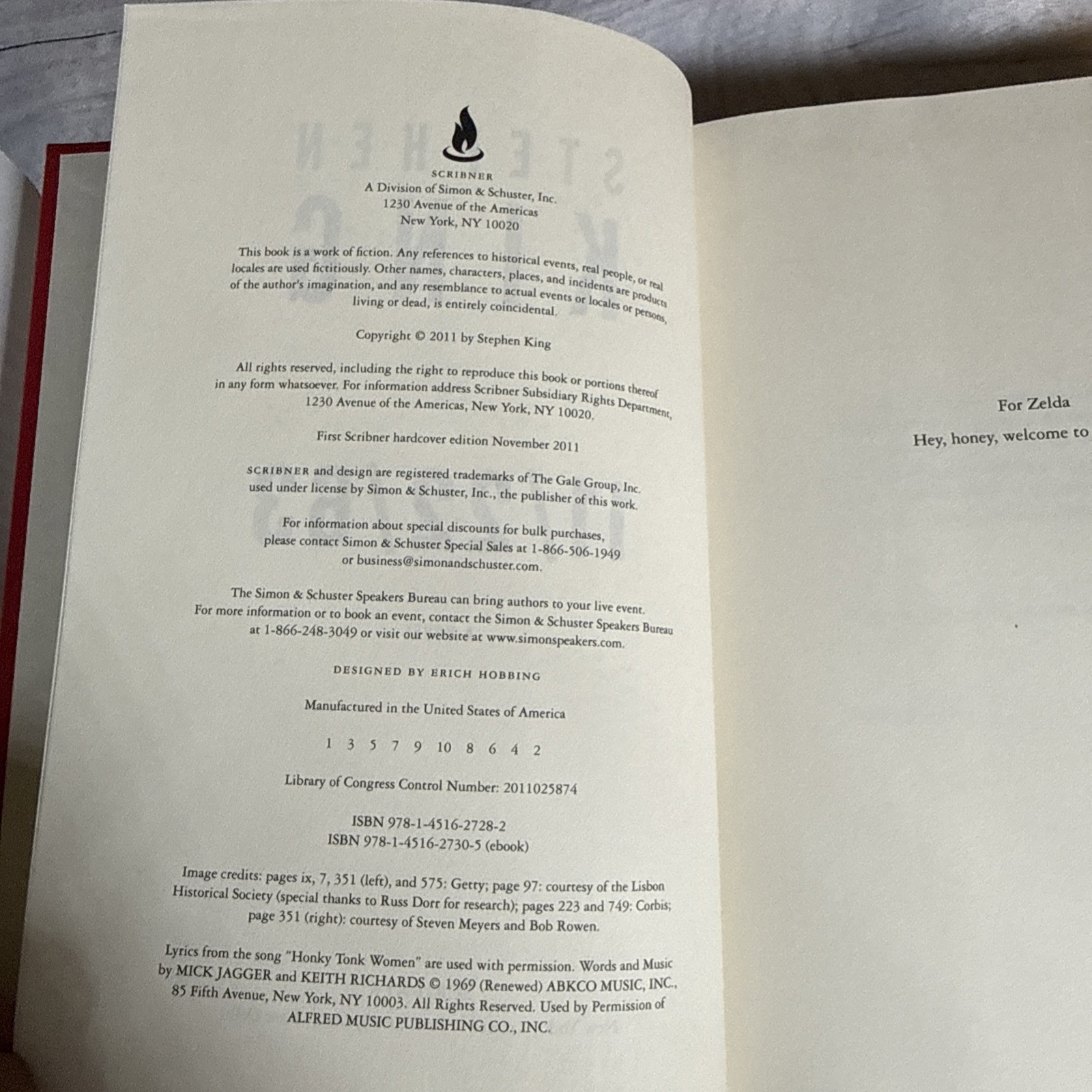11/22/63 Stephen King (2011, Hardcover Rare First Edition 1st Print