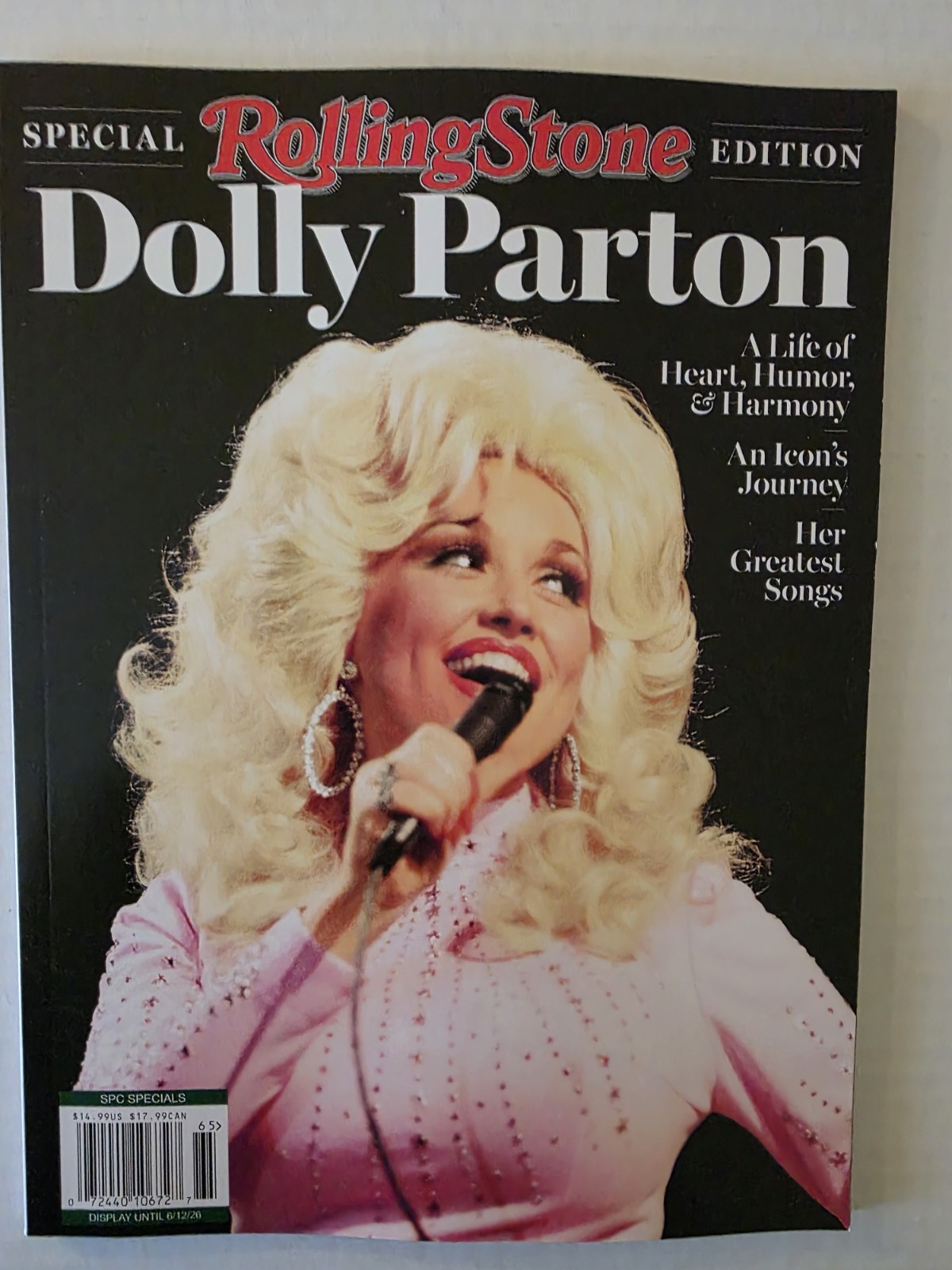 Rolling Stone Special Edition Magazine Dolly Parton An Icon’s Journey 2026