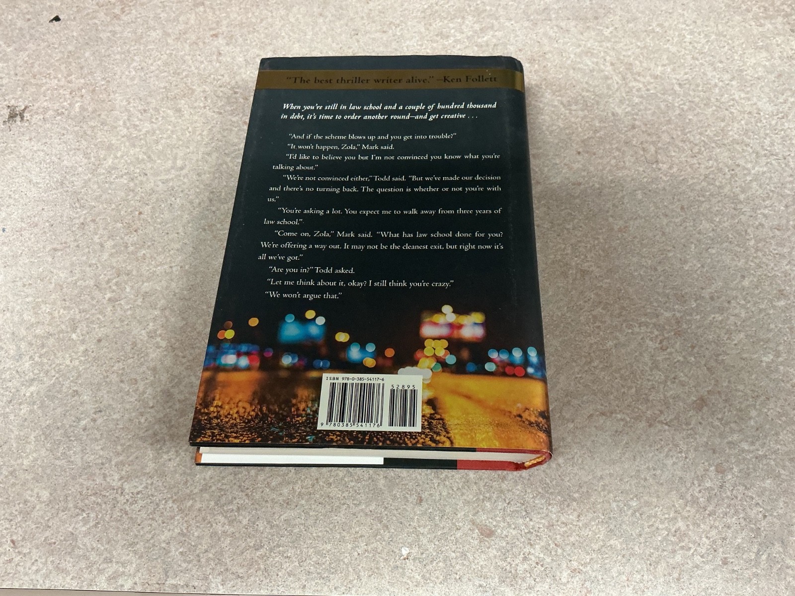 THE ROOSTER BAR by JOHN GRISHAM 1st Edition 2017 HC DJ