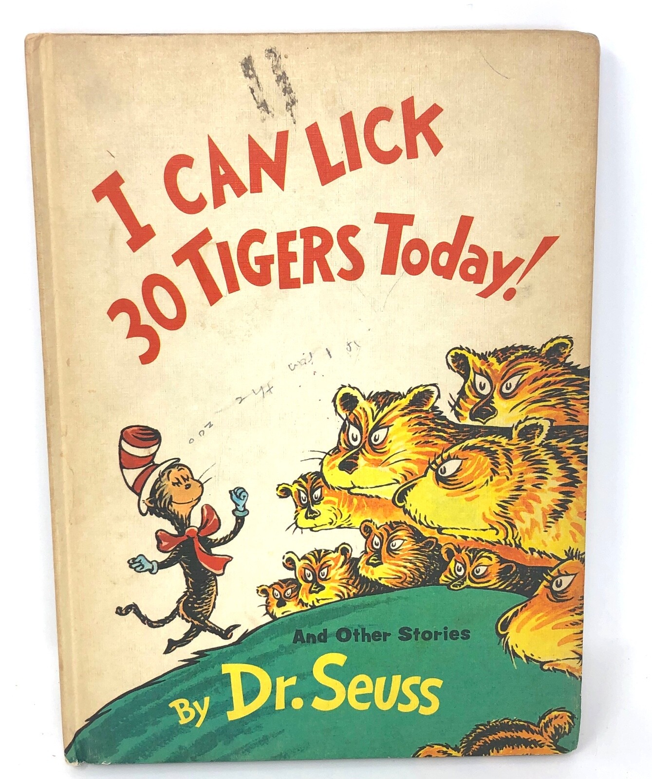 I Can Lick 30 Tiger Today! – VINTAGE 1969 Dr Seuss – 8.25″ x 11.25″ matte book