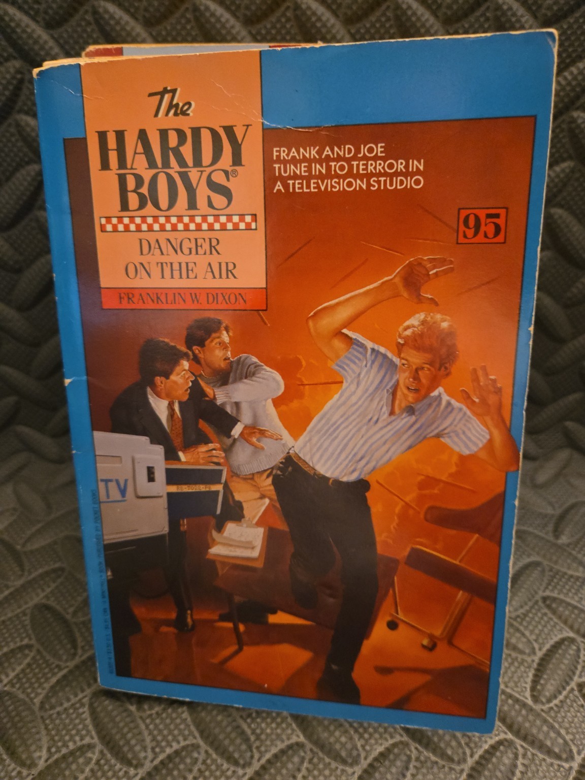 Lot of 4 Hardy Boys Paperback Books #74 #95 #97 #106 Franklin W. Dixon Vintage