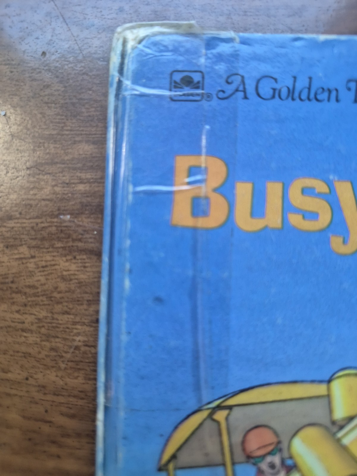 Busy Machines – David L. Harrison. Richard Walz, Illus. Golden Book 1985 – VG
